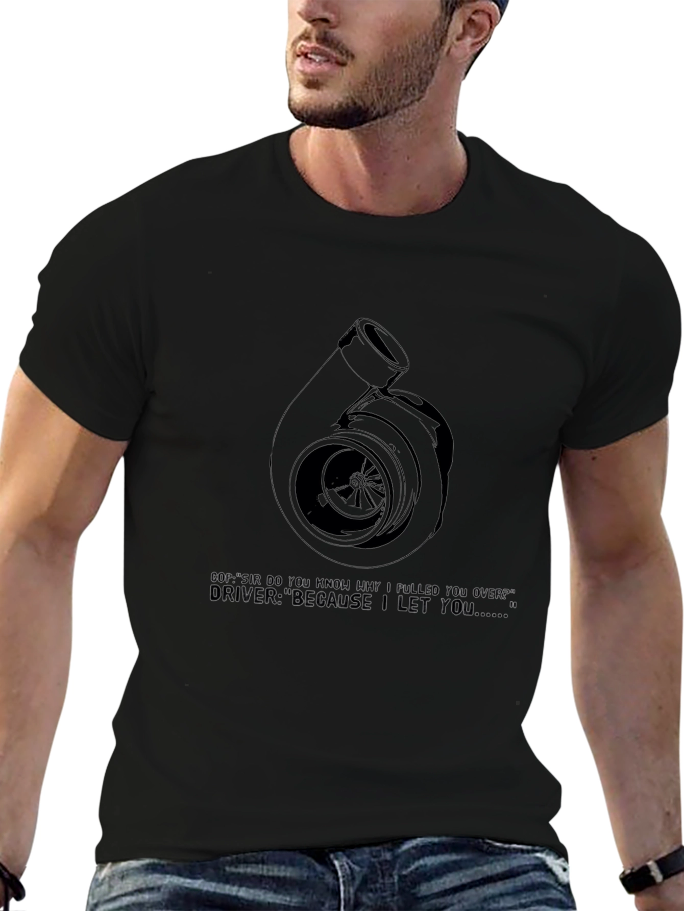 Turbo T-Shirt - Funny Car Enthusiast Tee