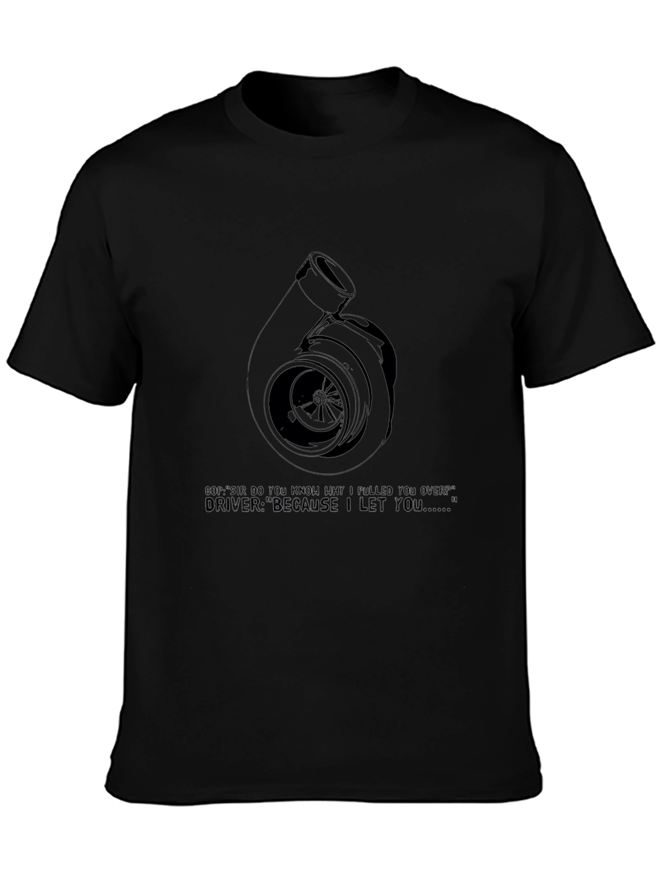 Turbo T-Shirt - Funny Car Enthusiast Tee