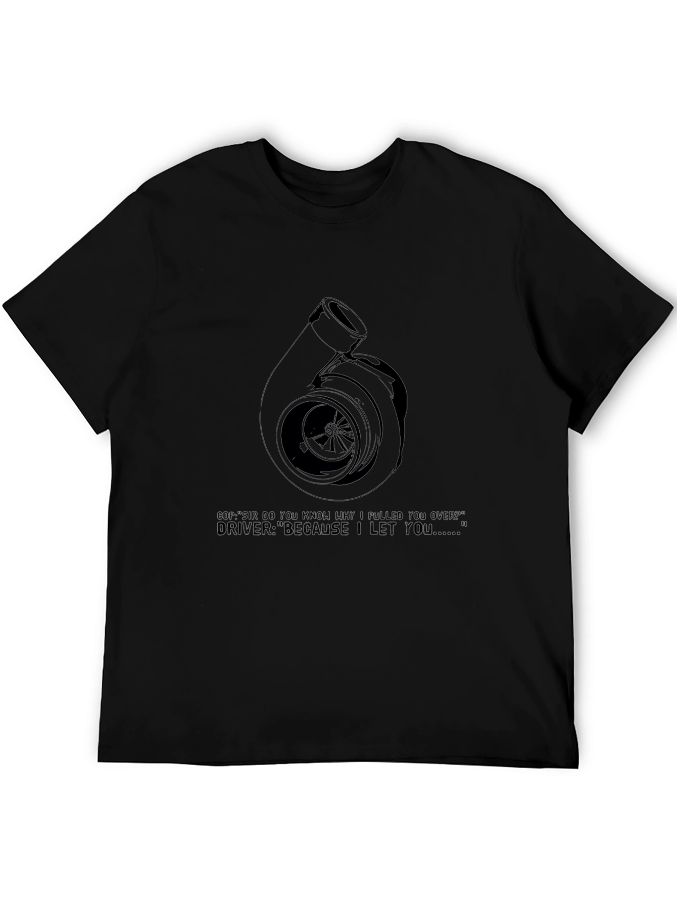 Turbo T-Shirt - Funny Car Enthusiast Tee