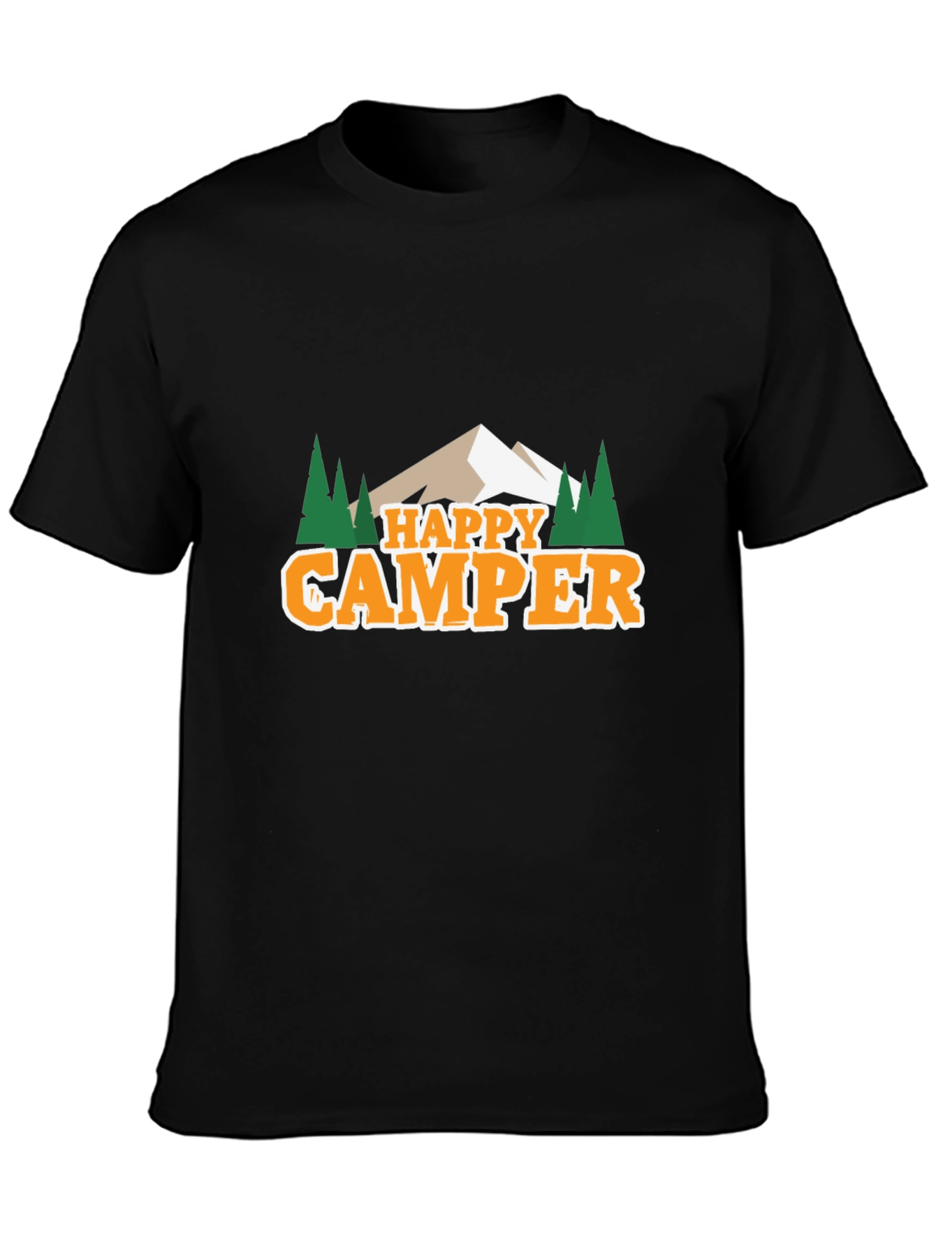 Happy Camper Graphic Tee - Adventure Ready!