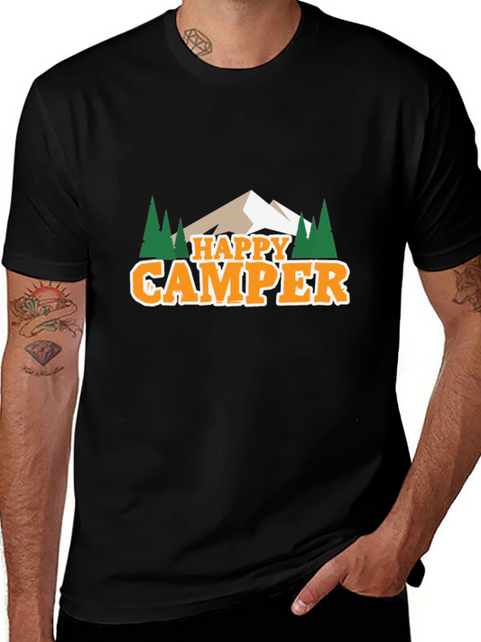 Happy Camper Graphic Tee - Adventure Ready!