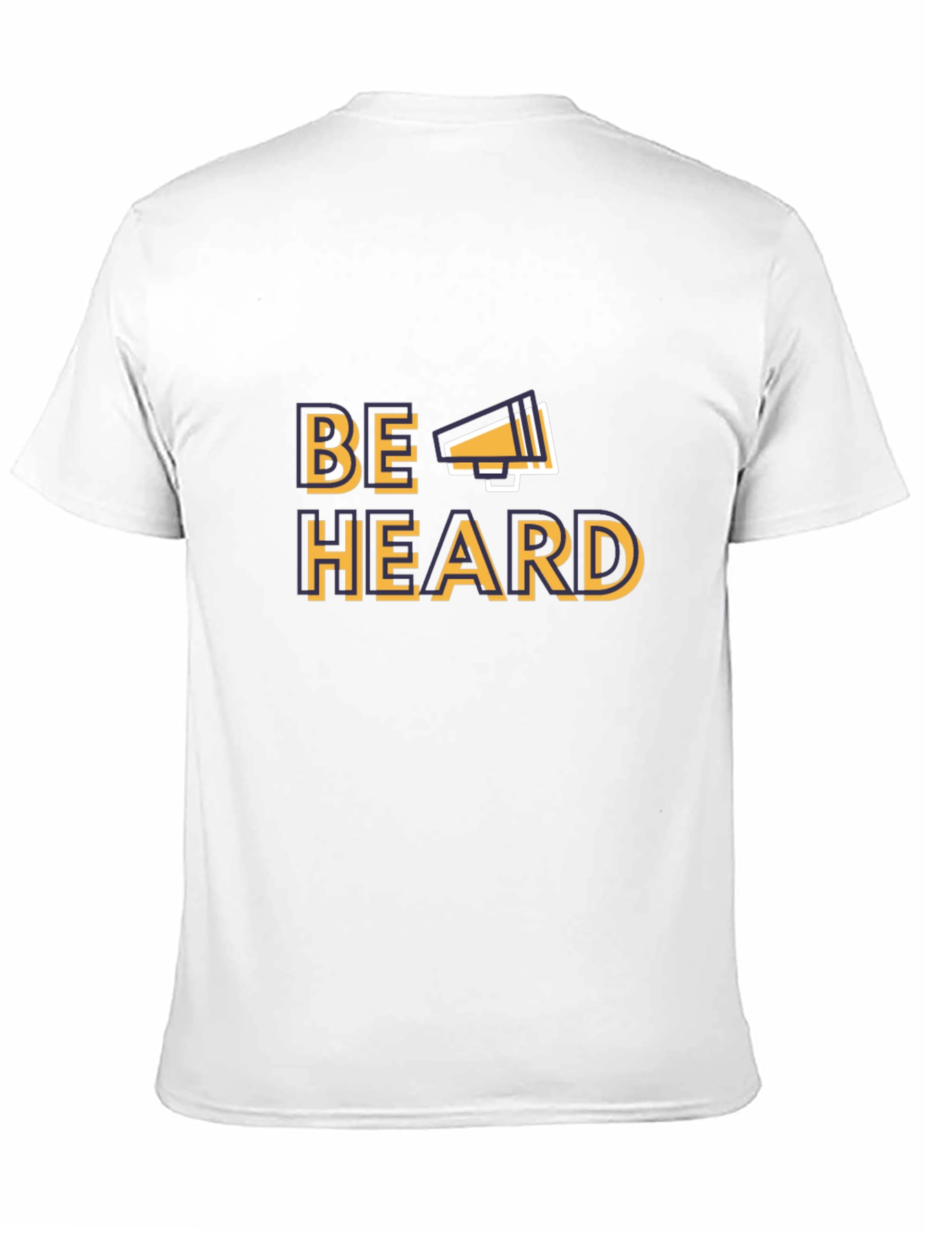 Be Heard Graphic T-Shirt - Black Cotton Tee