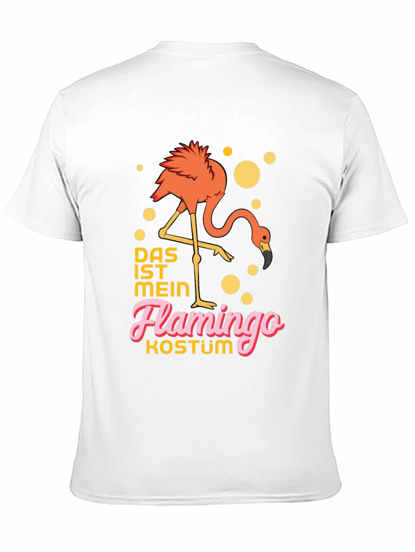 Flamingo Costume T-Shirt - Funny German Saying