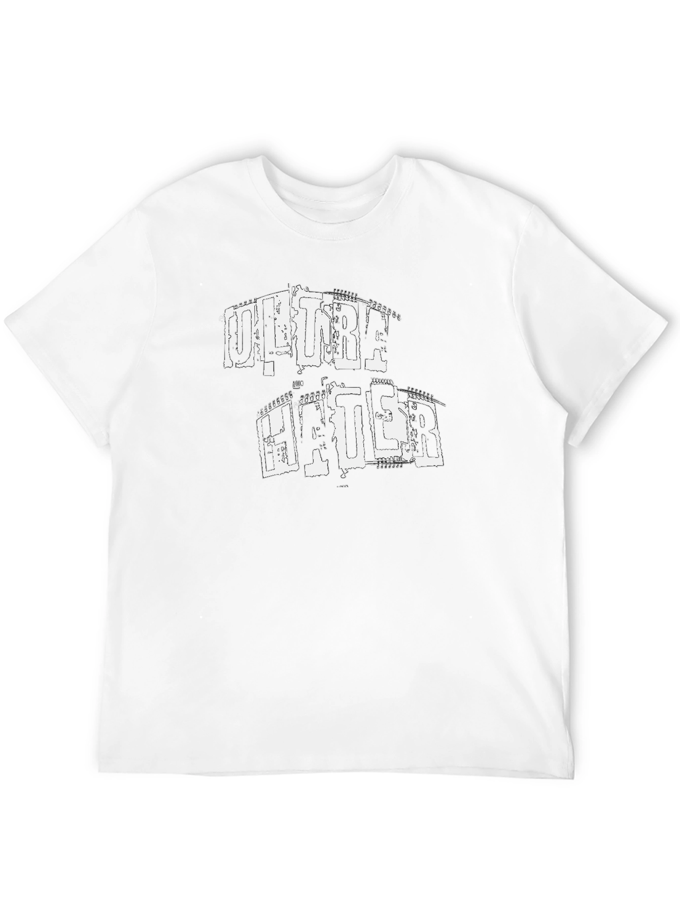 Ultra Hater Graphic T-Shirt - Black Crew Neck Tee