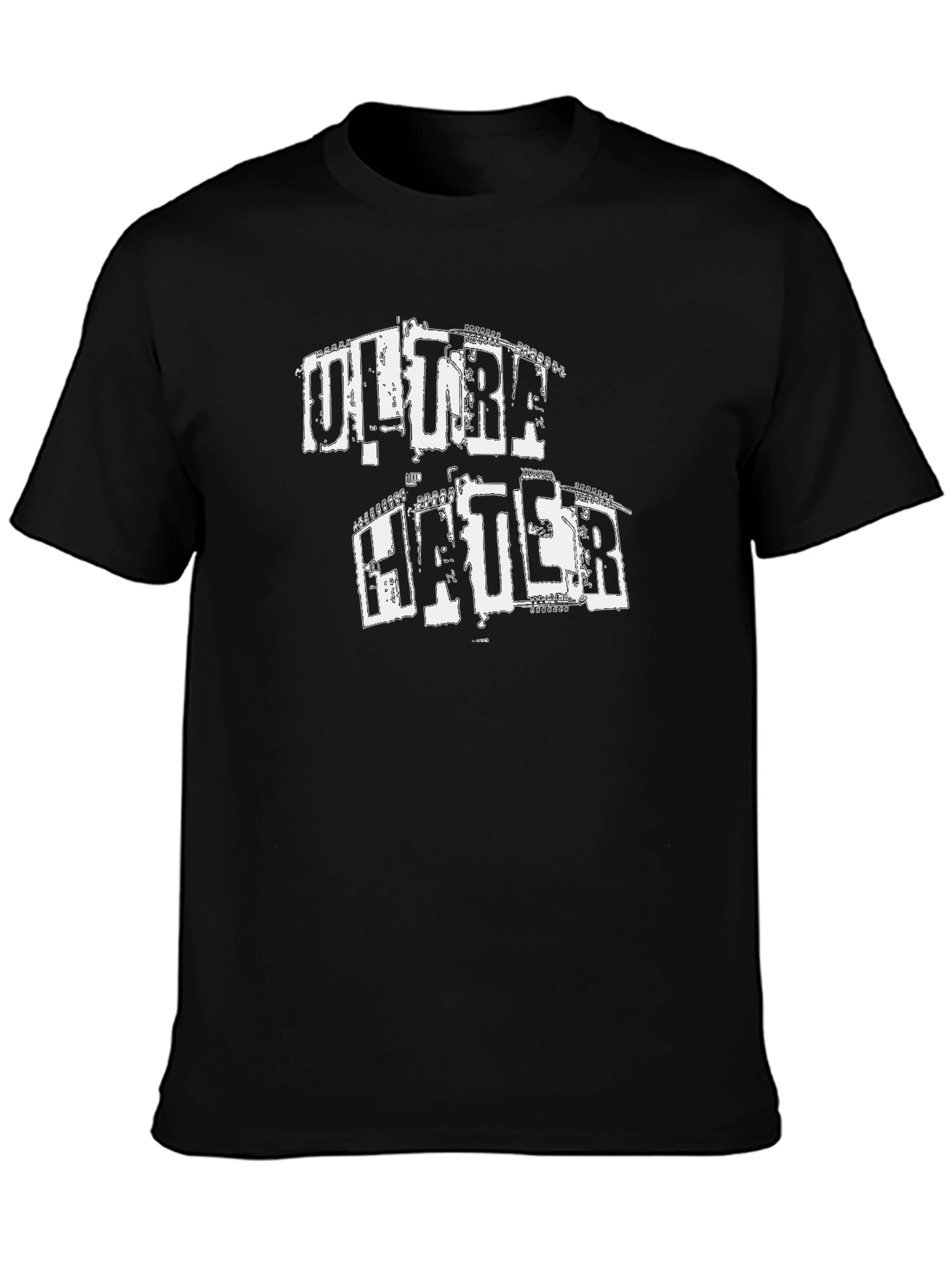 Ultra Hater Graphic T-Shirt - Black Crew Neck Tee