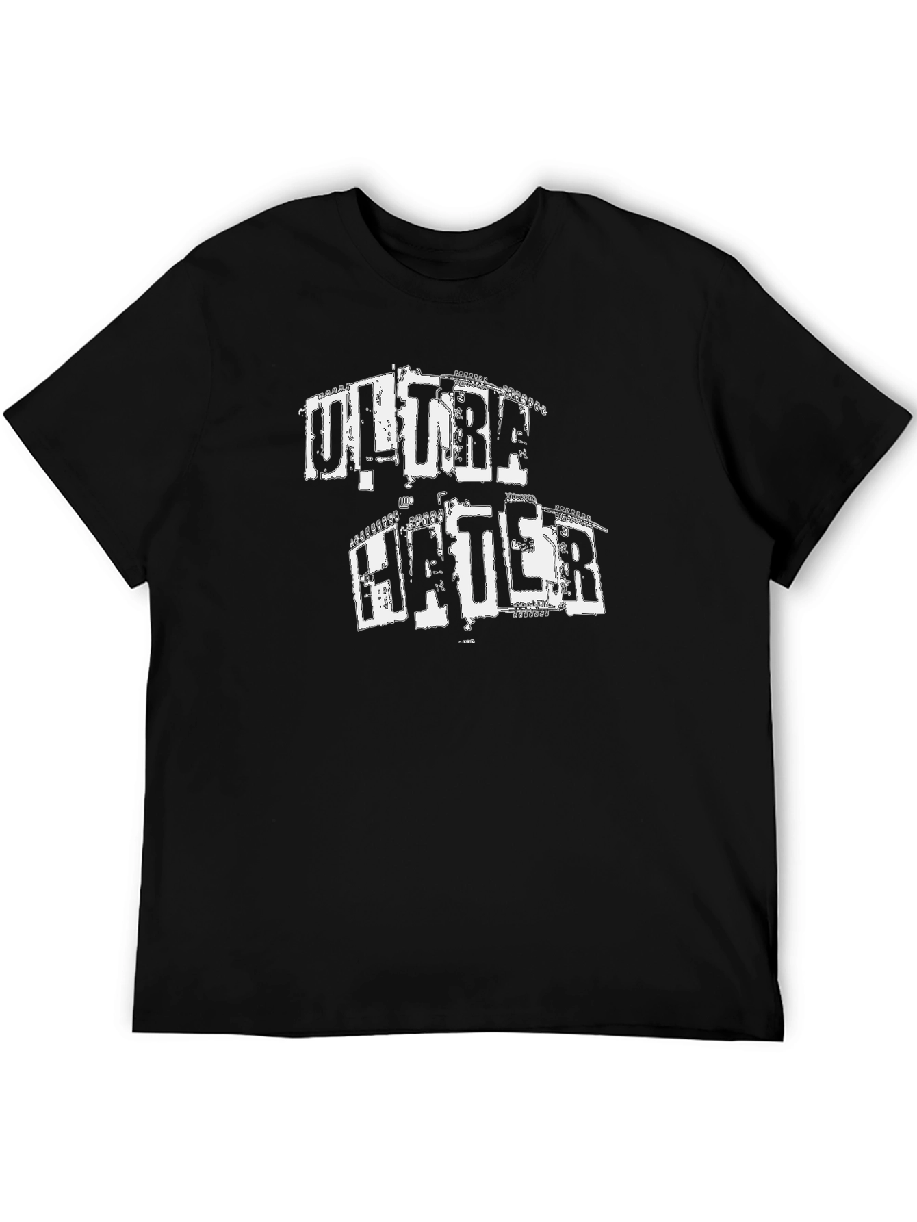 Ultra Hater Graphic T-Shirt - Black Crew Neck Tee