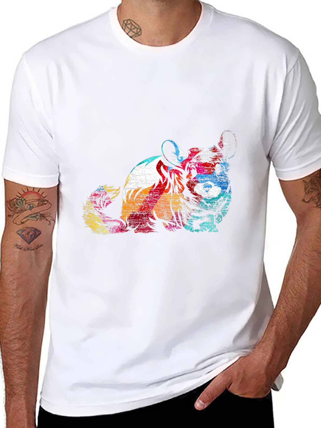 Chinchilla Graphic Print T-Shirt