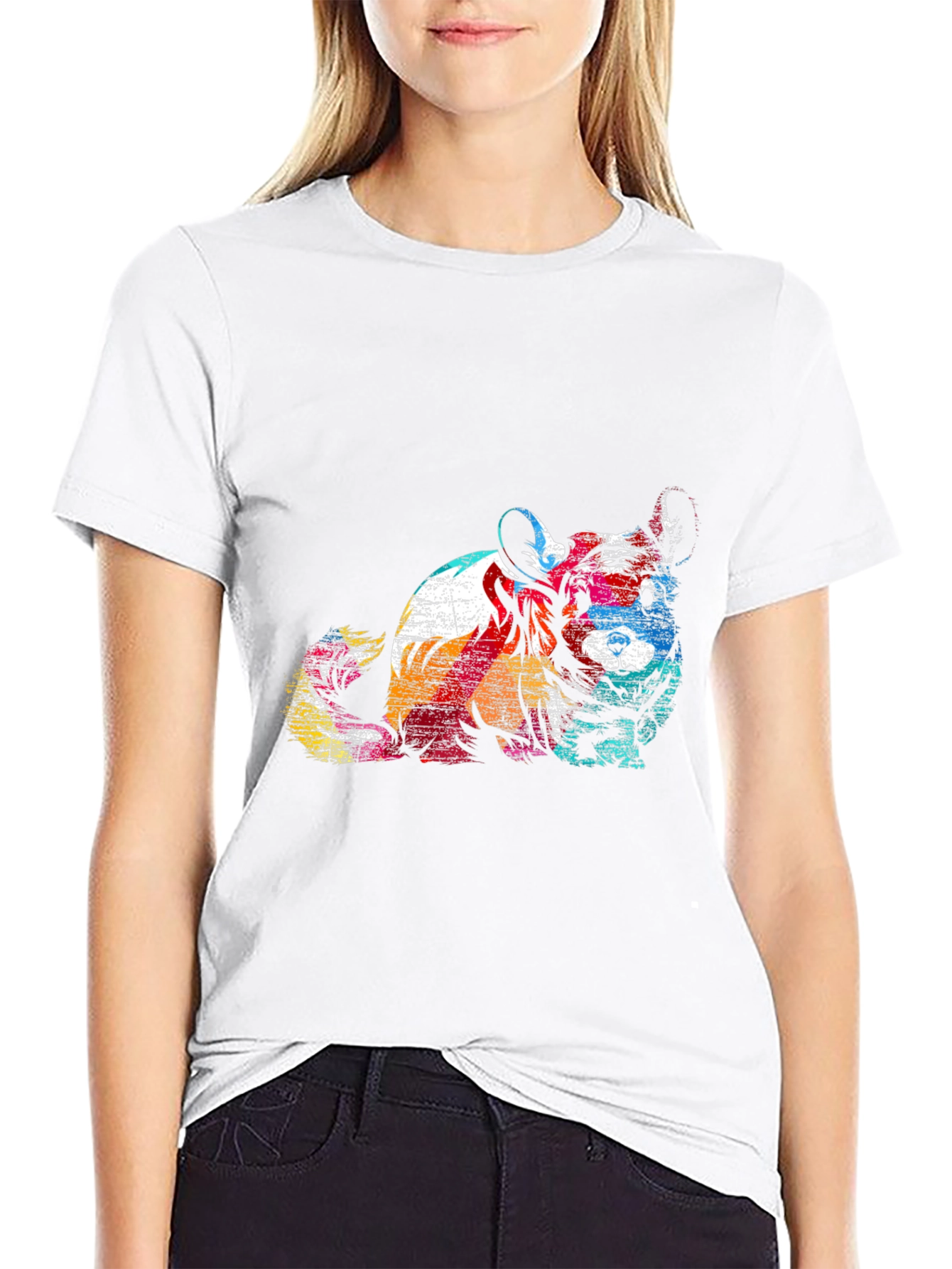 Chinchilla Graphic Print T-Shirt