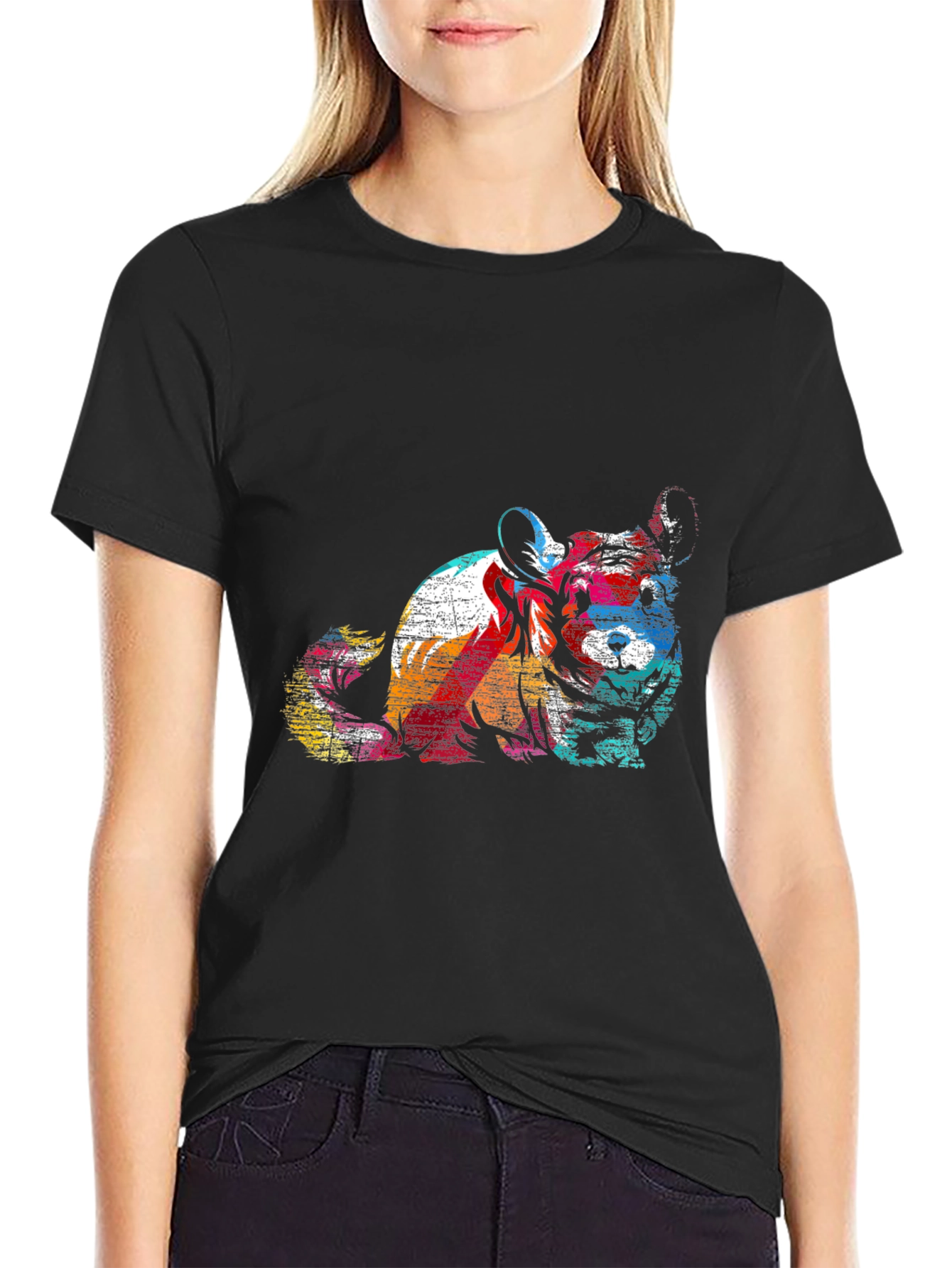 Chinchilla Graphic Print T-Shirt