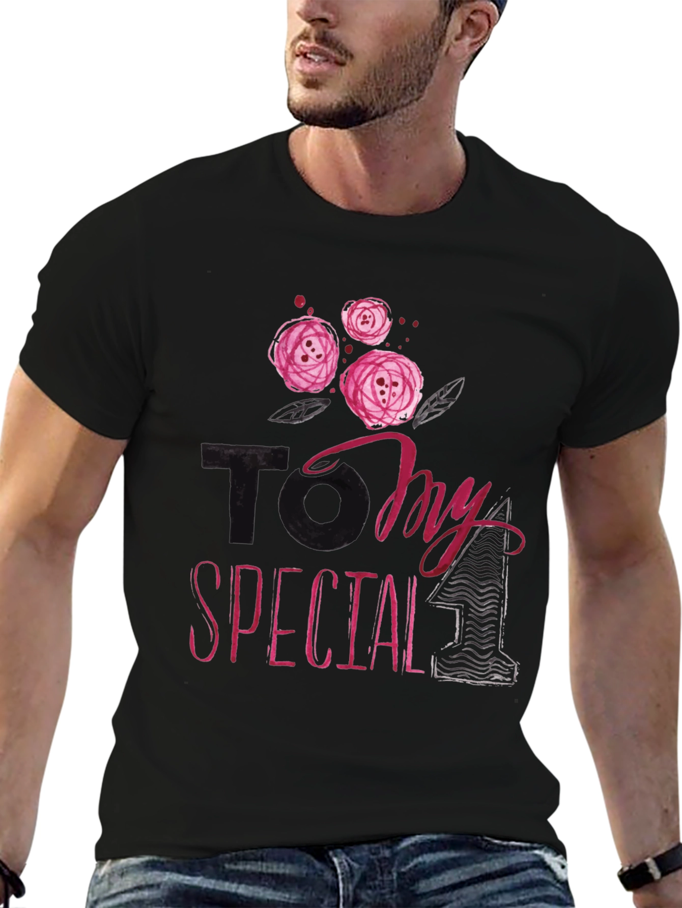 To My Special One Floral T-Shirt