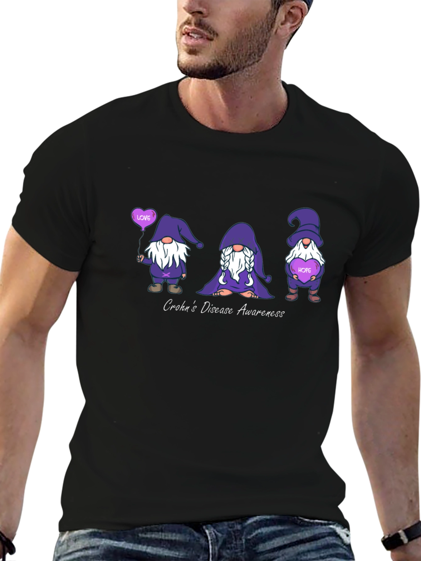 Crohns Awareness Gnome T-Shirt