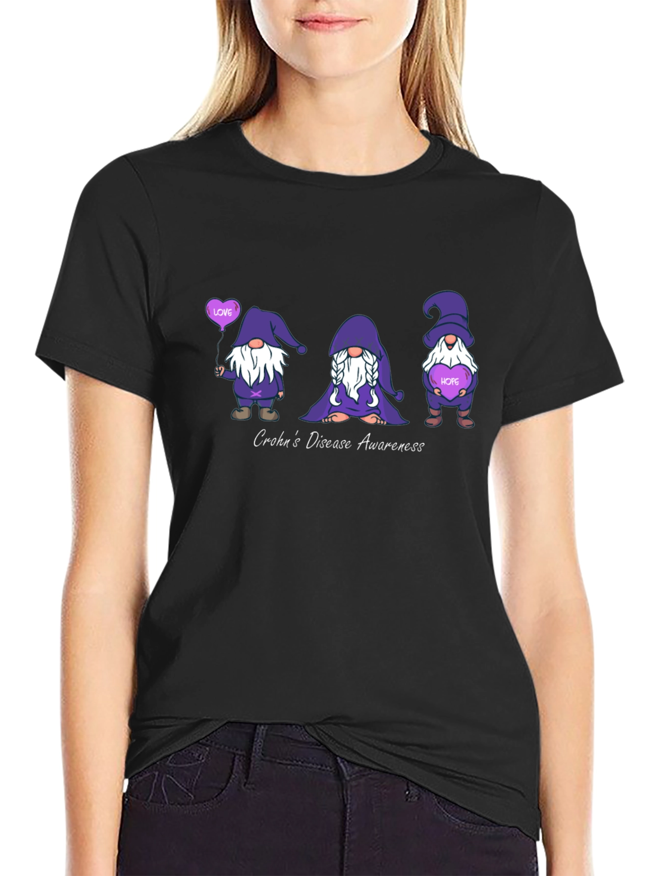 Crohns Awareness Gnome T-Shirt