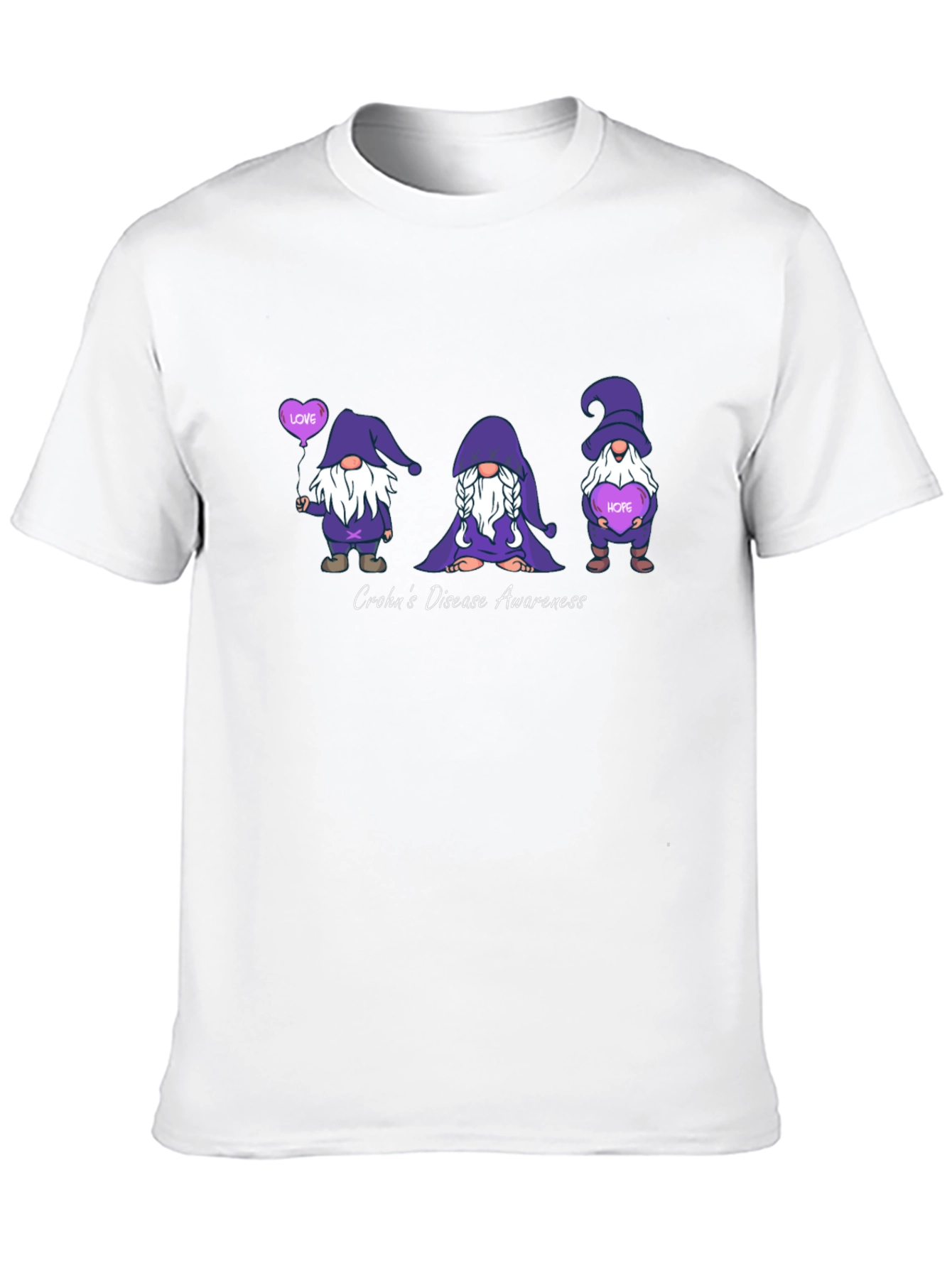 Crohns Awareness Gnome T-Shirt
