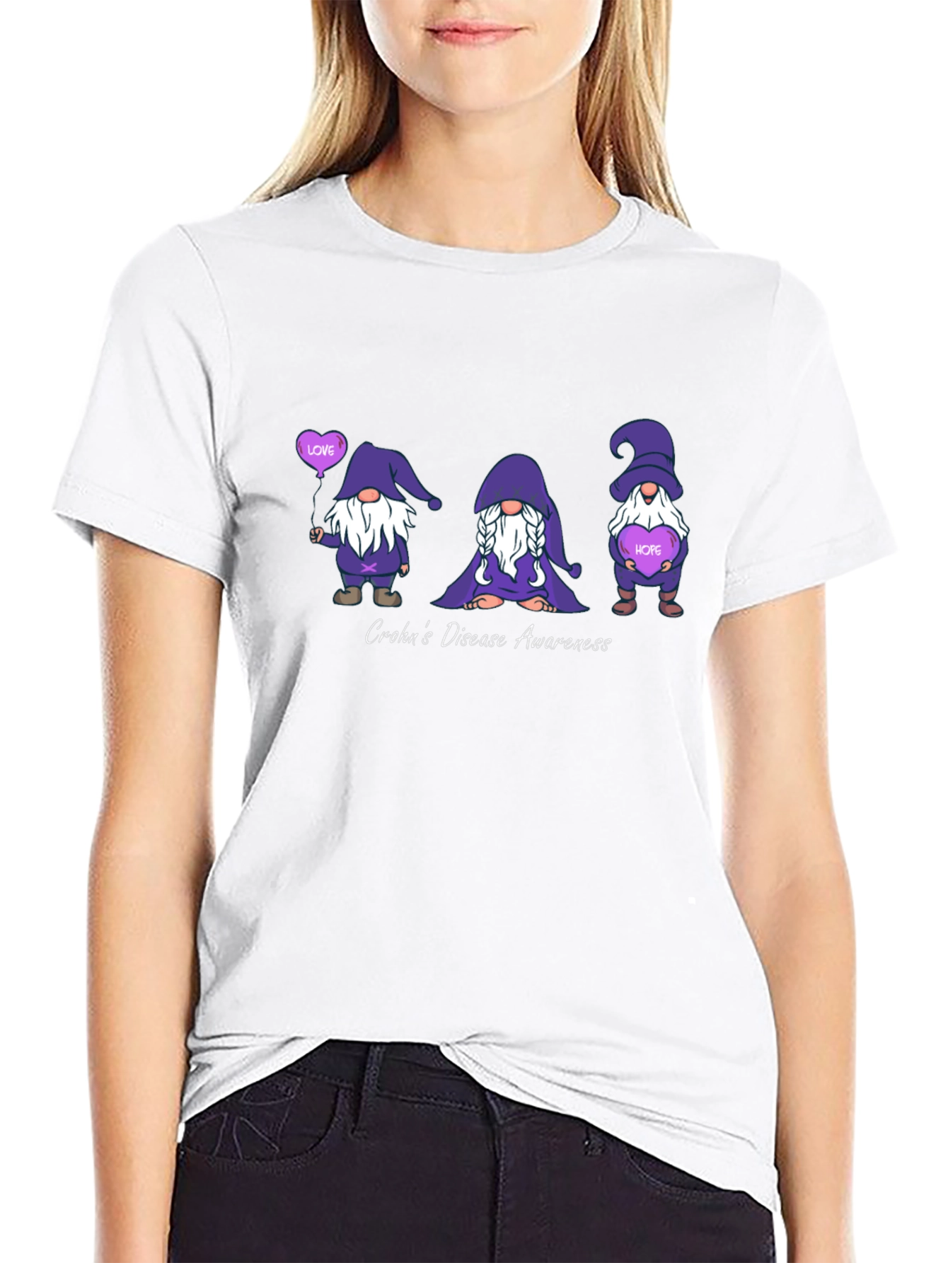 Crohns Awareness Gnome T-Shirt