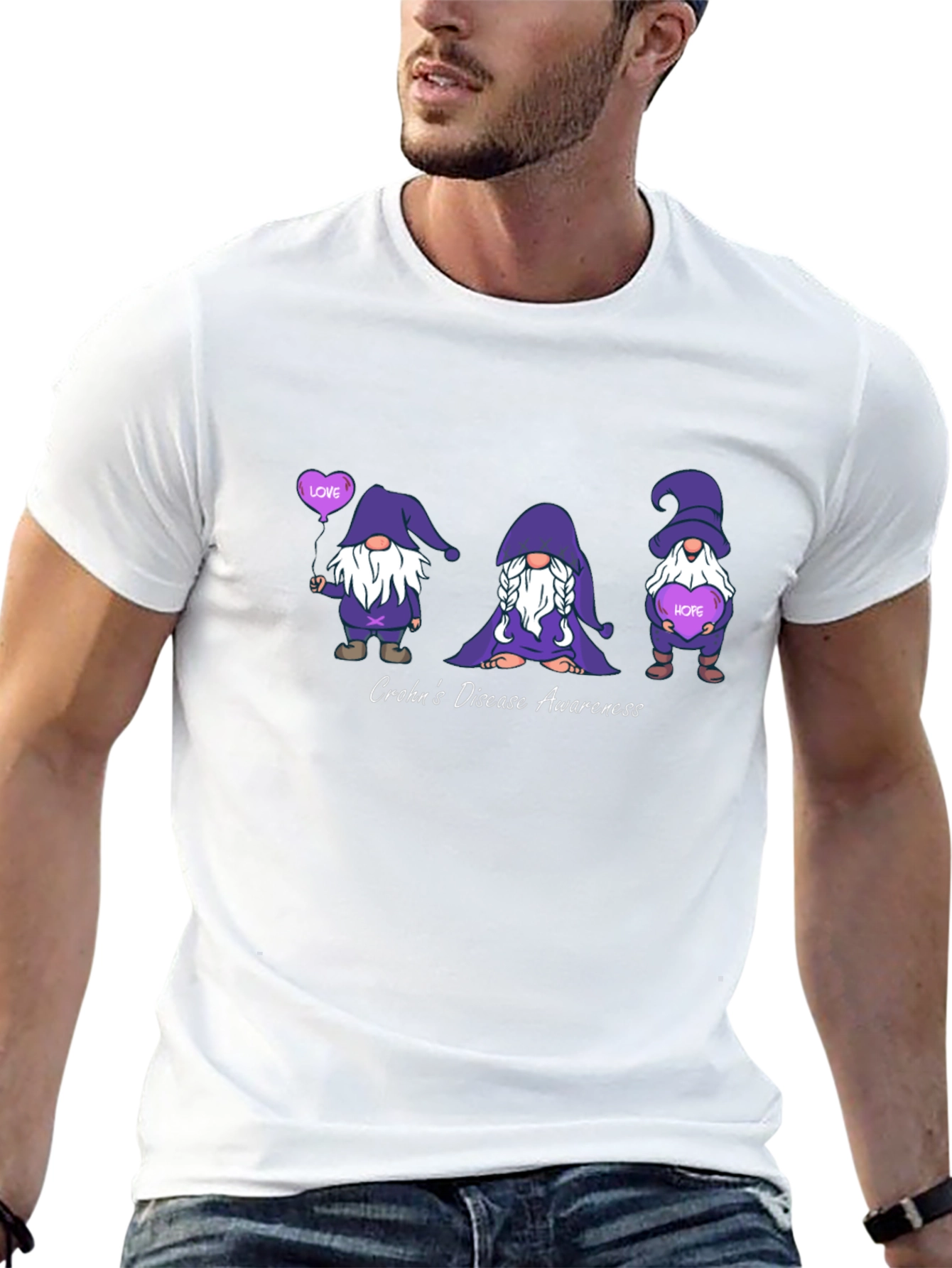 Crohns Awareness Gnome T-Shirt