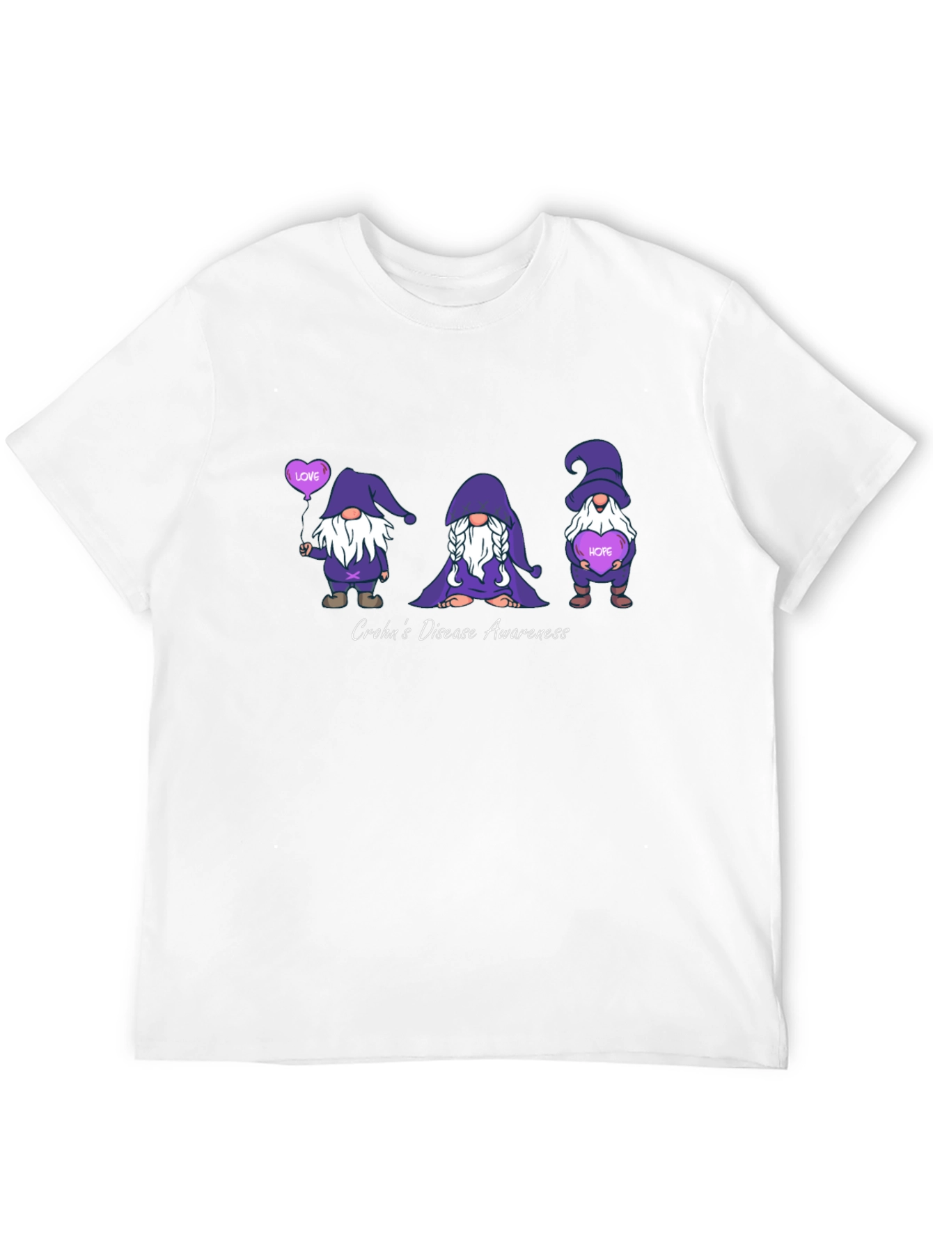 Crohns Awareness Gnome T-Shirt