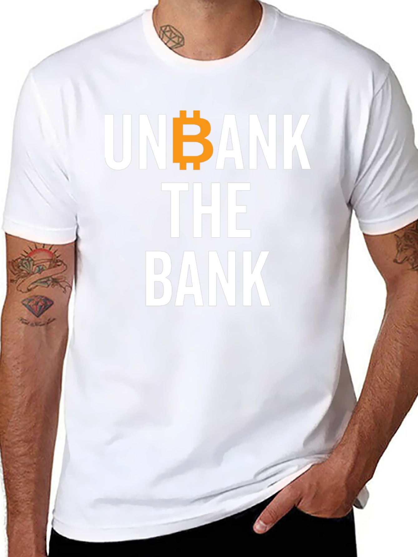 Unbank The Bank Bitcoin T-Shirt