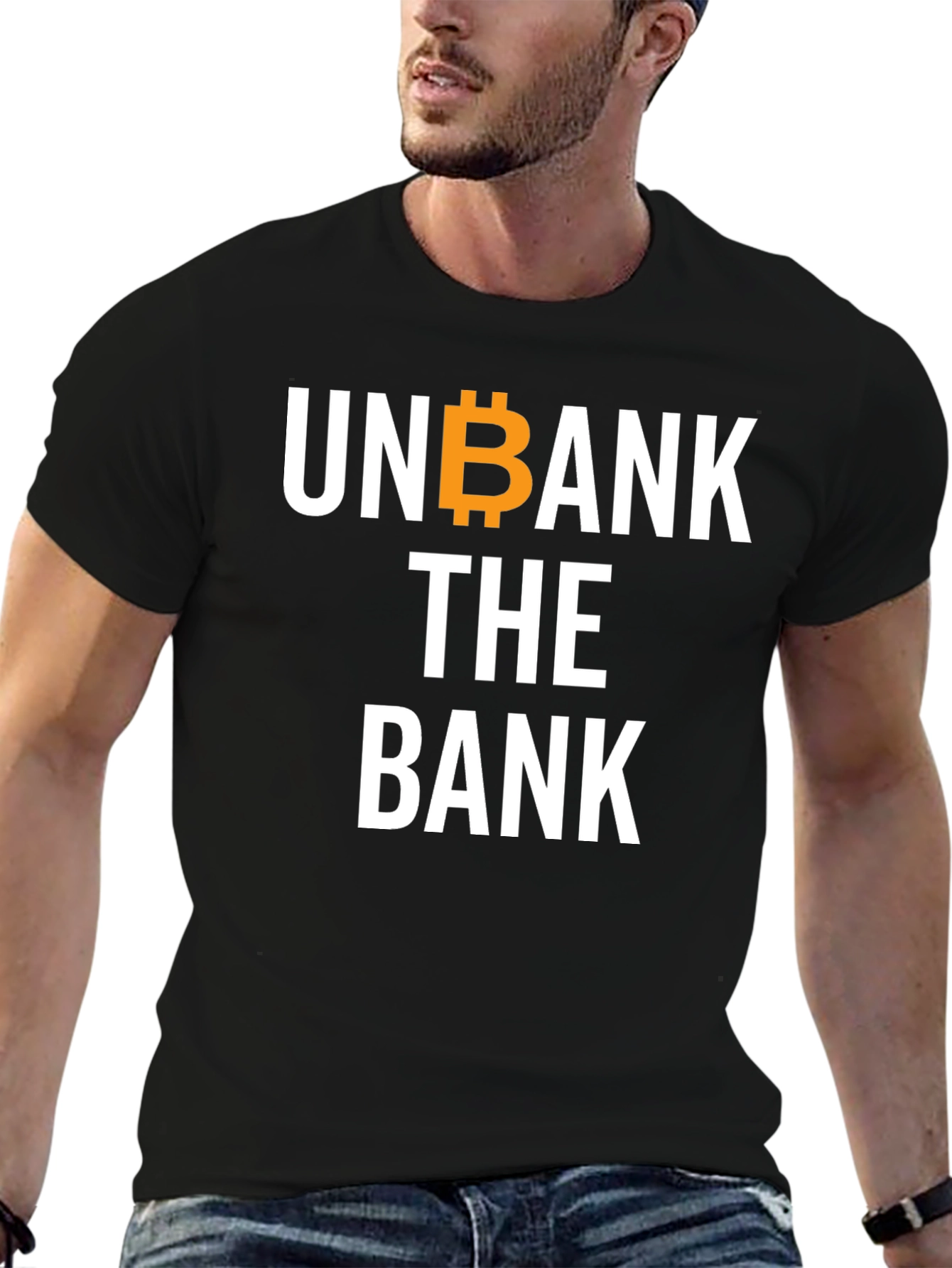 Unbank The Bank Bitcoin T-Shirt
