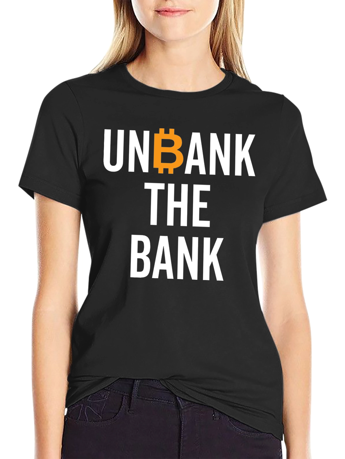 Unbank The Bank Bitcoin T-Shirt