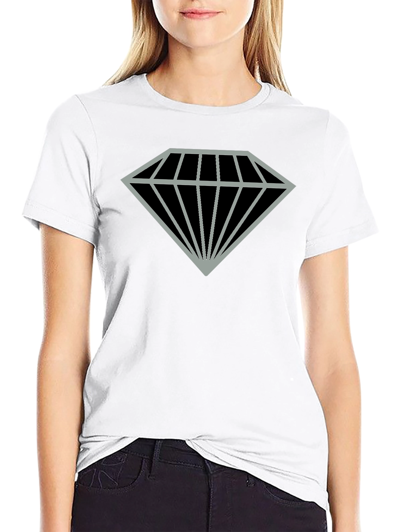 Diamond Graphic Tee - Classic Style