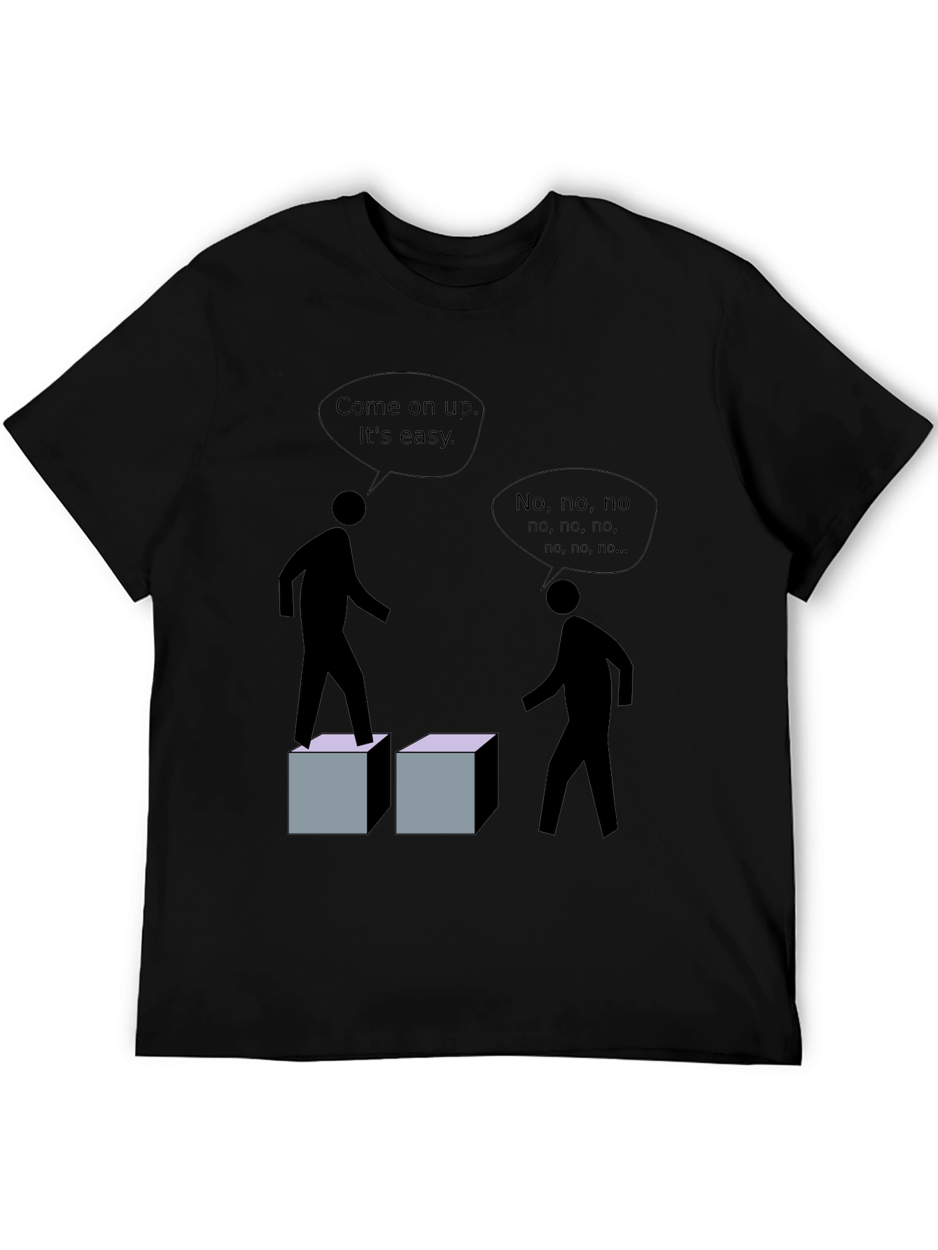 Motivational T-Shirt: Overcoming Obstacles