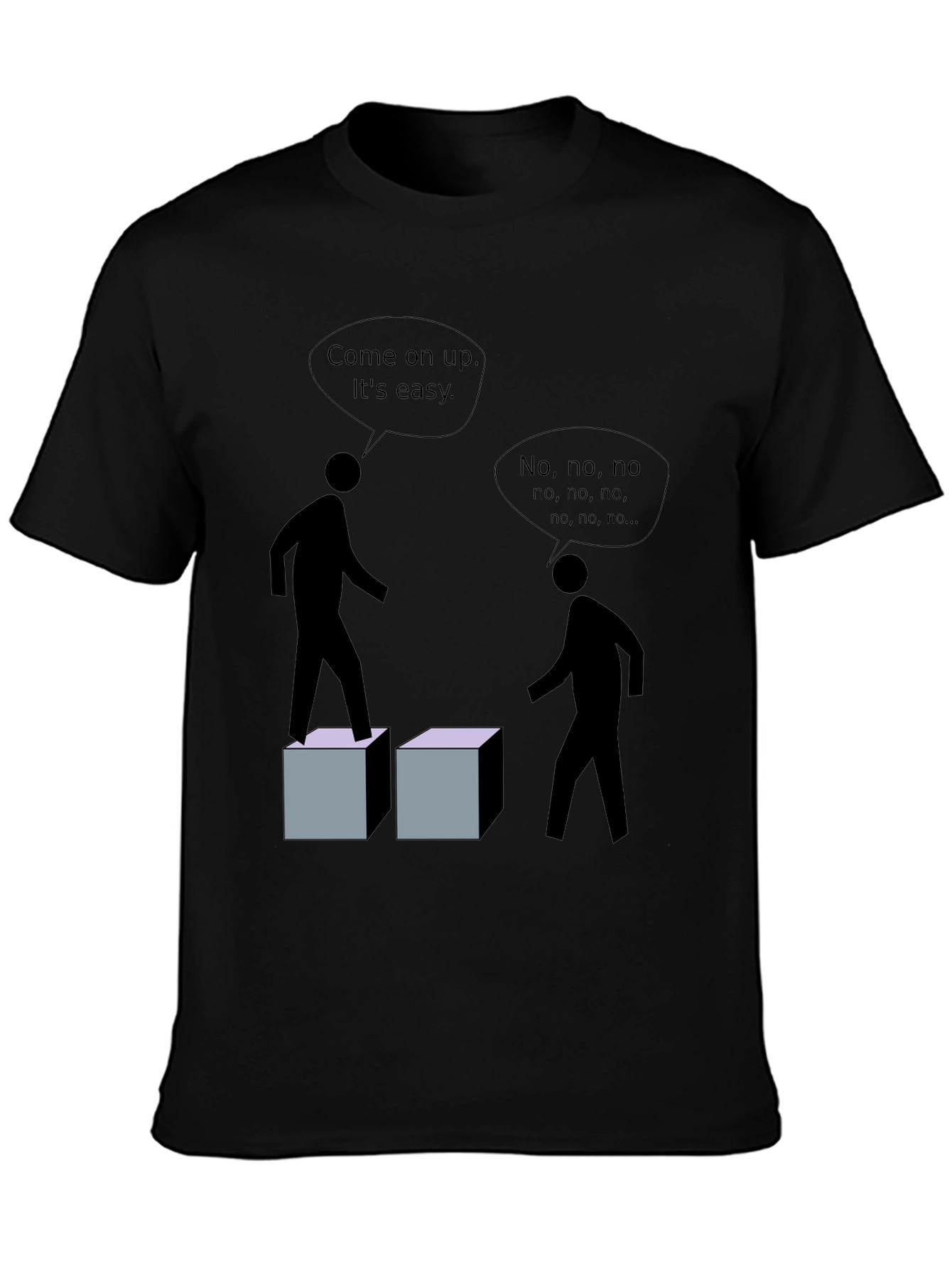 Motivational T-Shirt: Overcoming Obstacles