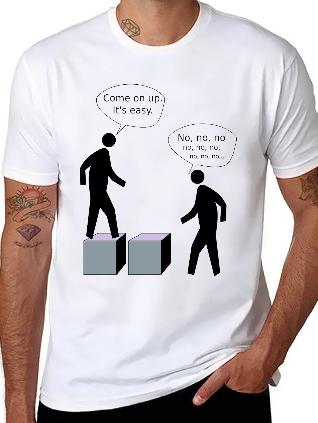 Motivational T-Shirt: Overcoming Obstacles