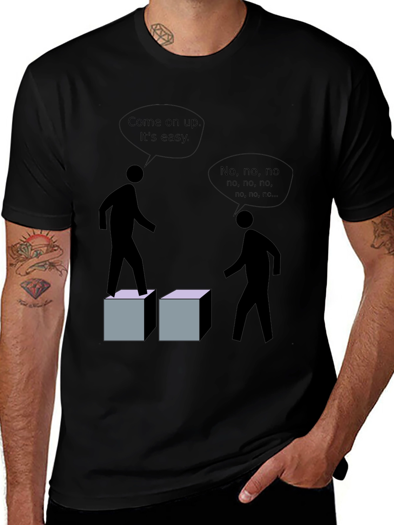 Motivational T-Shirt: Overcoming Obstacles