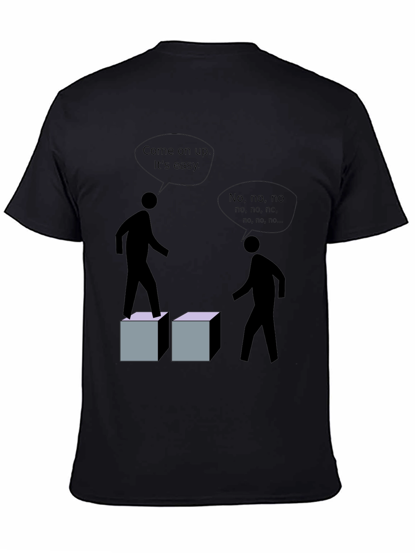 Motivational T-Shirt: Overcoming Obstacles