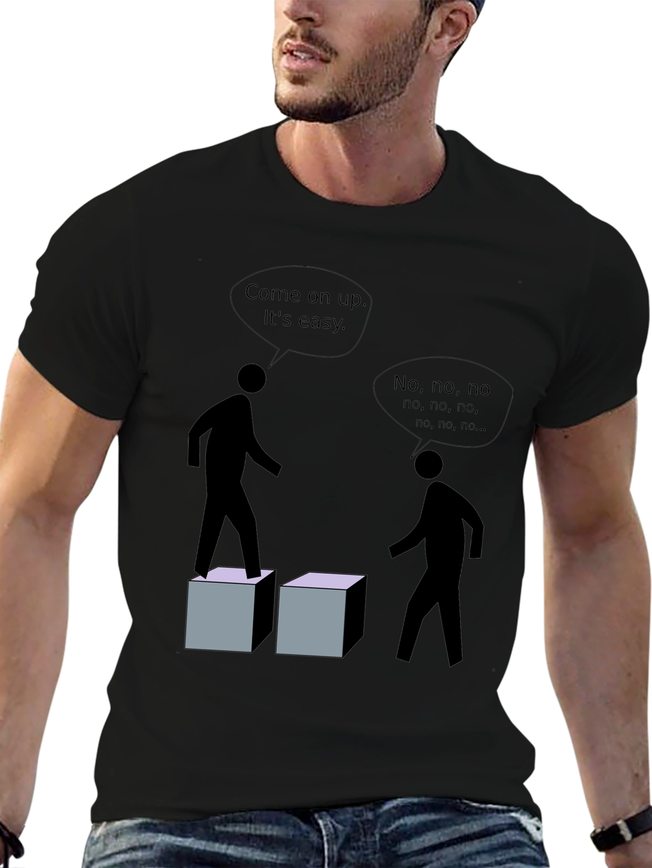 Motivational T-Shirt: Overcoming Obstacles