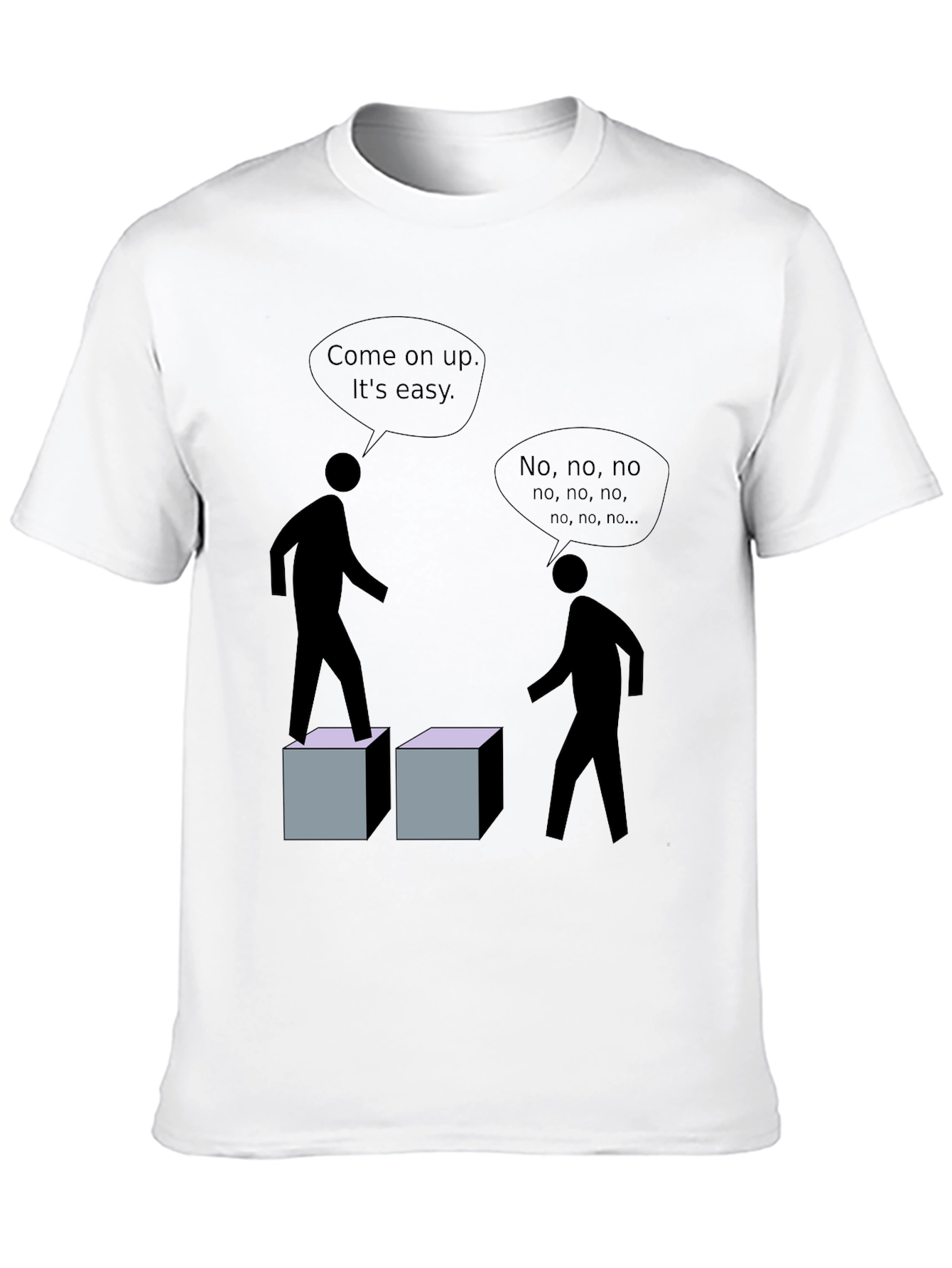 Motivational T-Shirt: Overcoming Obstacles