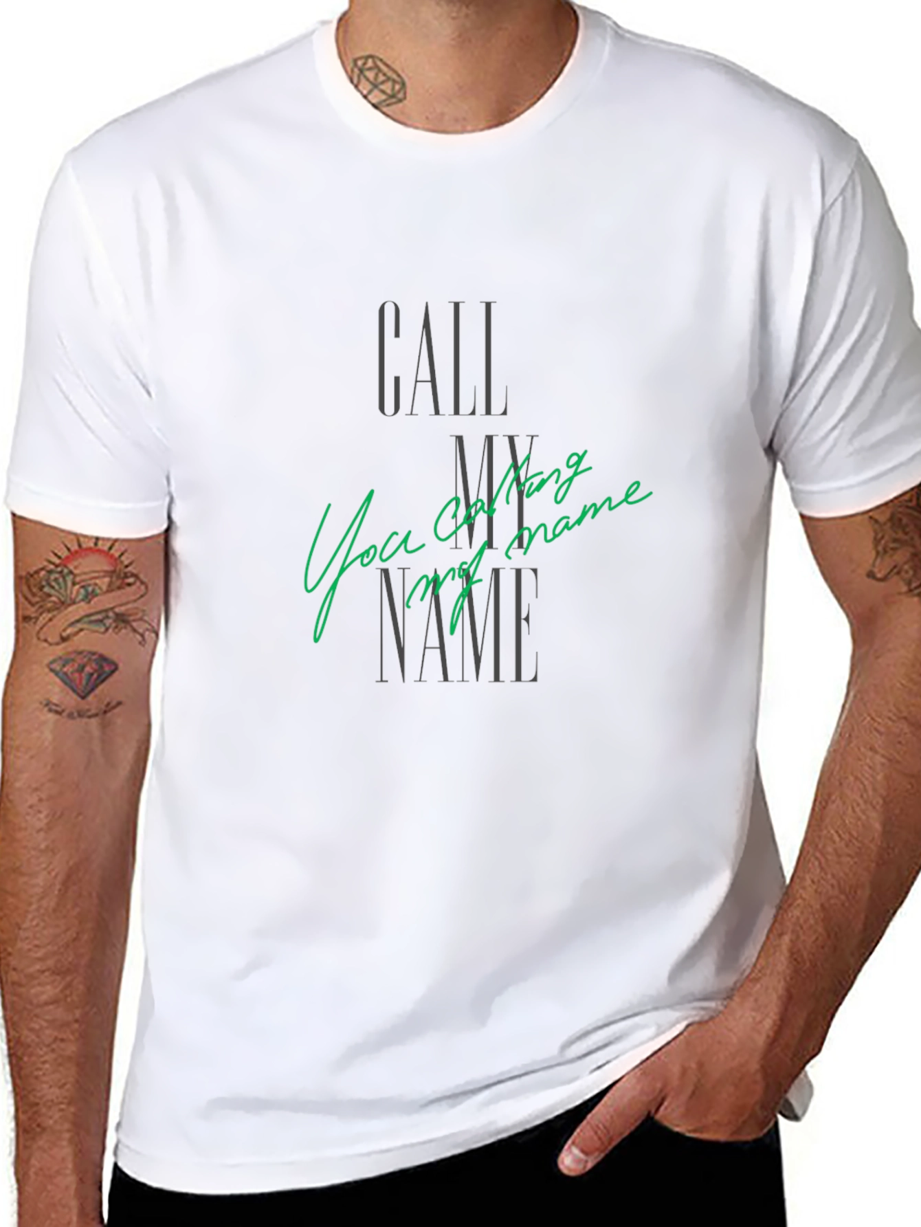 Call My Name Graphic Tee