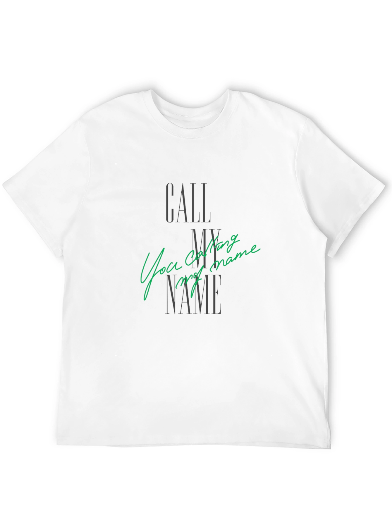 Call My Name Graphic Tee