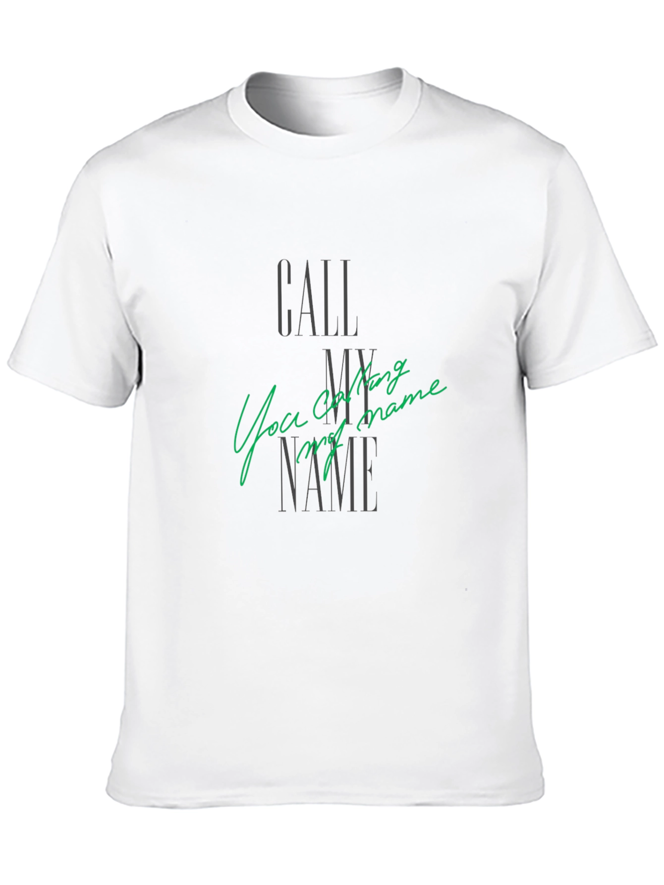 Call My Name Graphic Tee
