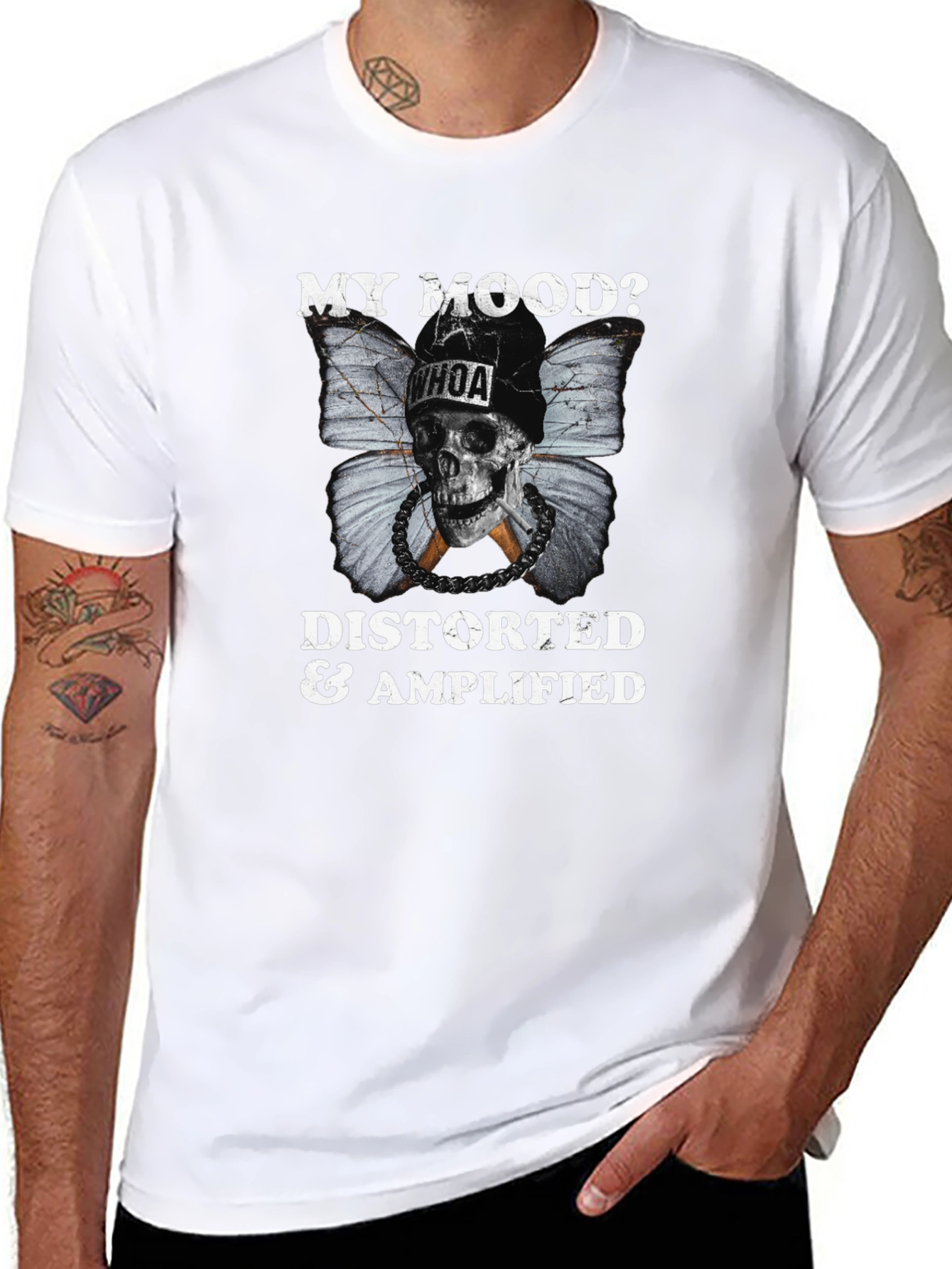 My Mood? Distorted & Amplified Graphic Tee