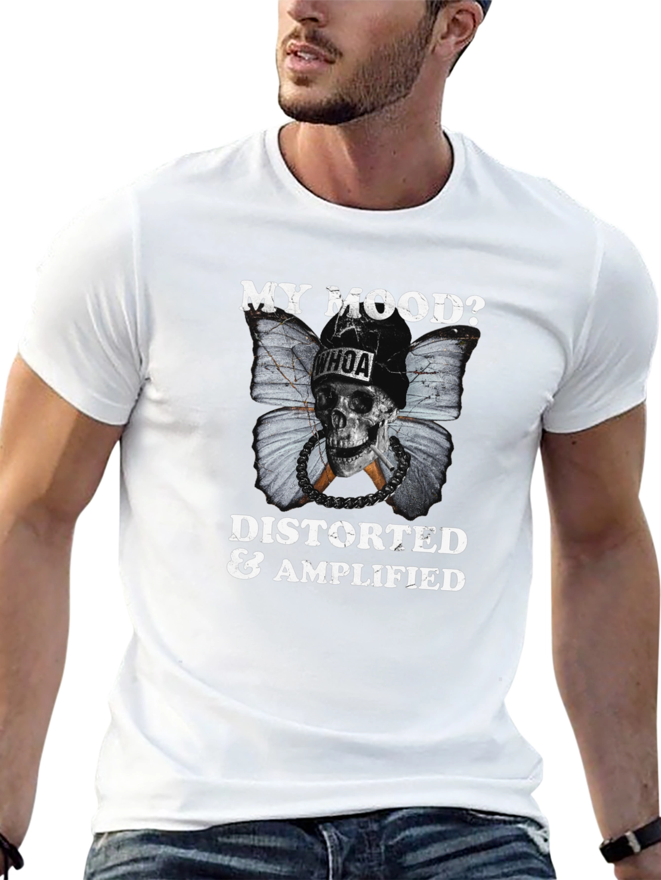 My Mood? Distorted & Amplified Graphic Tee