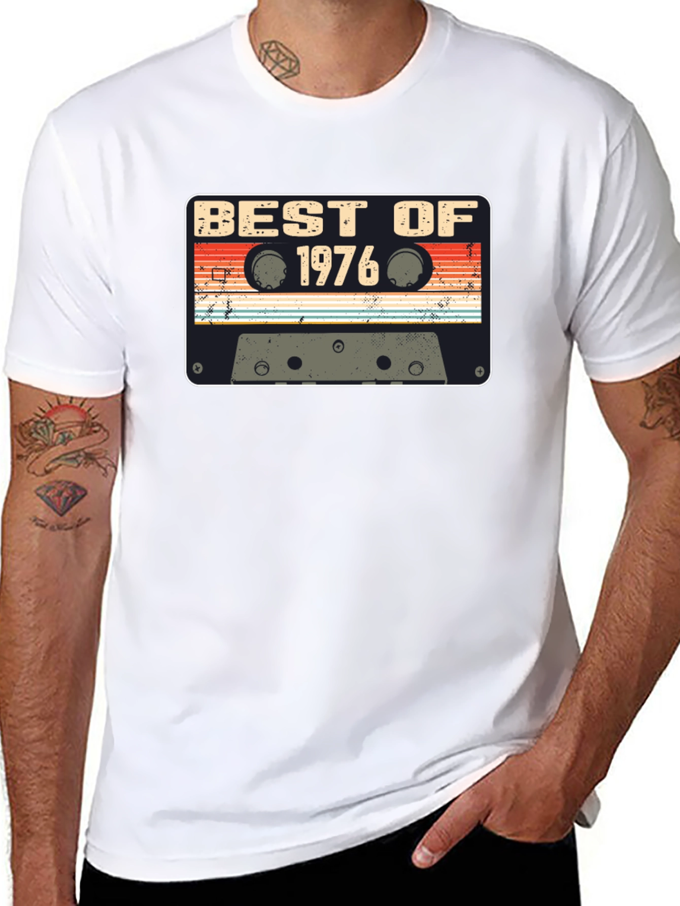 Best of 1976 Cassette Tape Graphic Tee