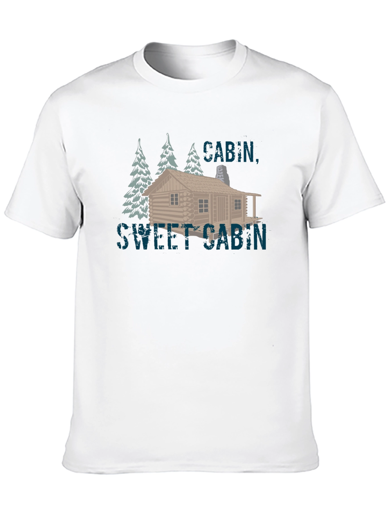 Cabin Sweet Cabin Graphic Tee - Black