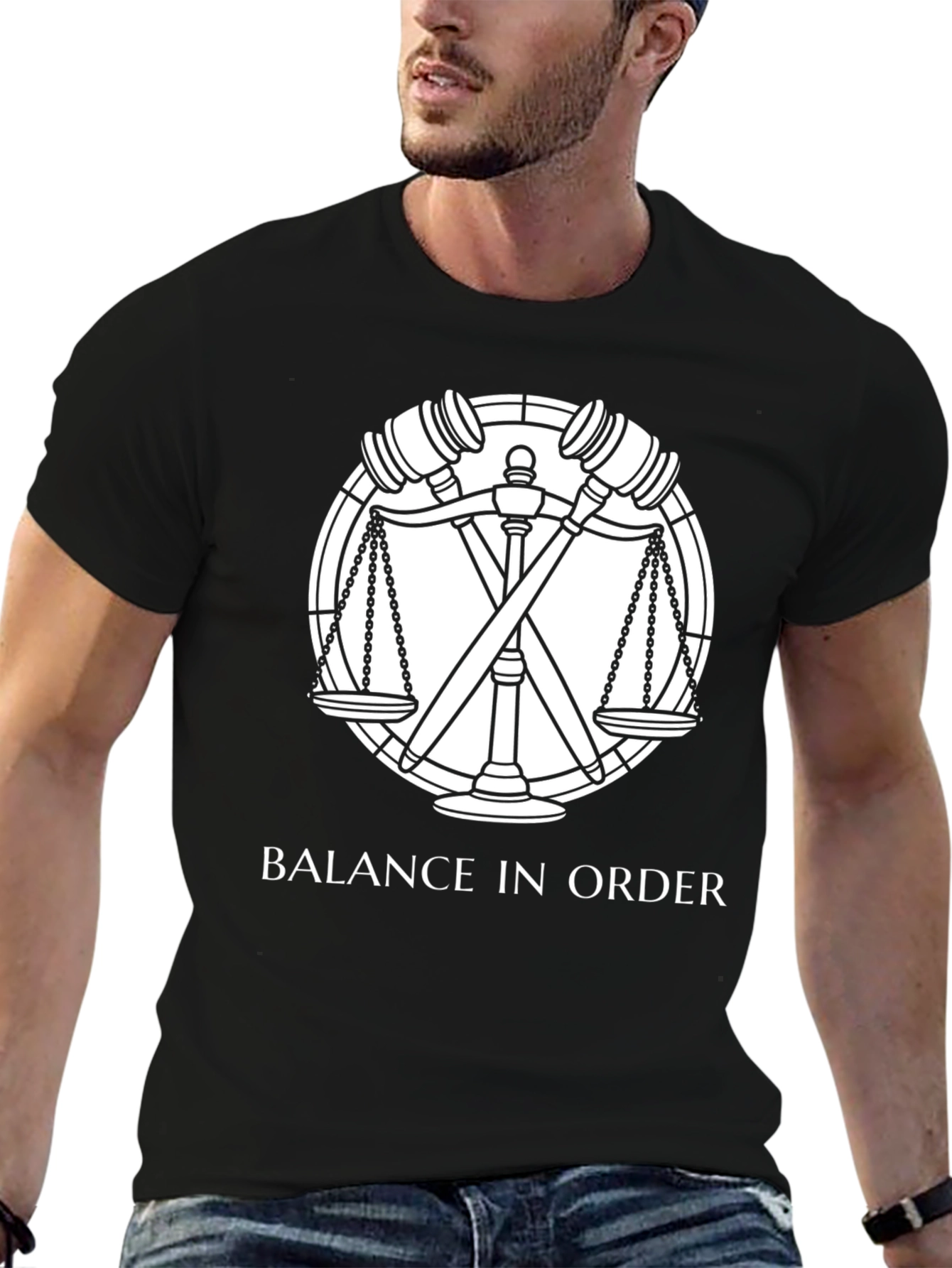 Balance in Order Graphic T-Shirt
