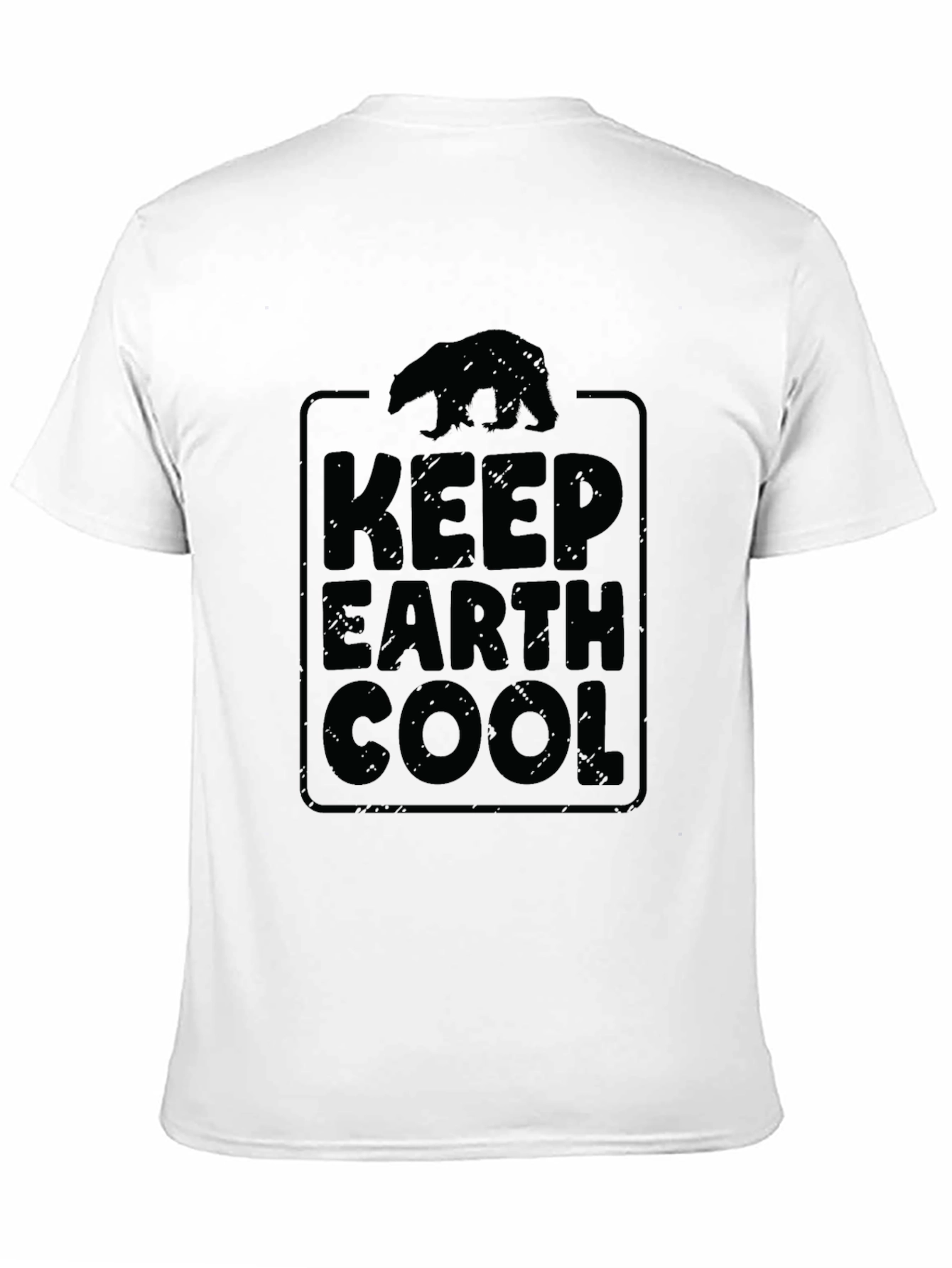 Keep Earth Cool Graphic Tee - Black T-Shirt