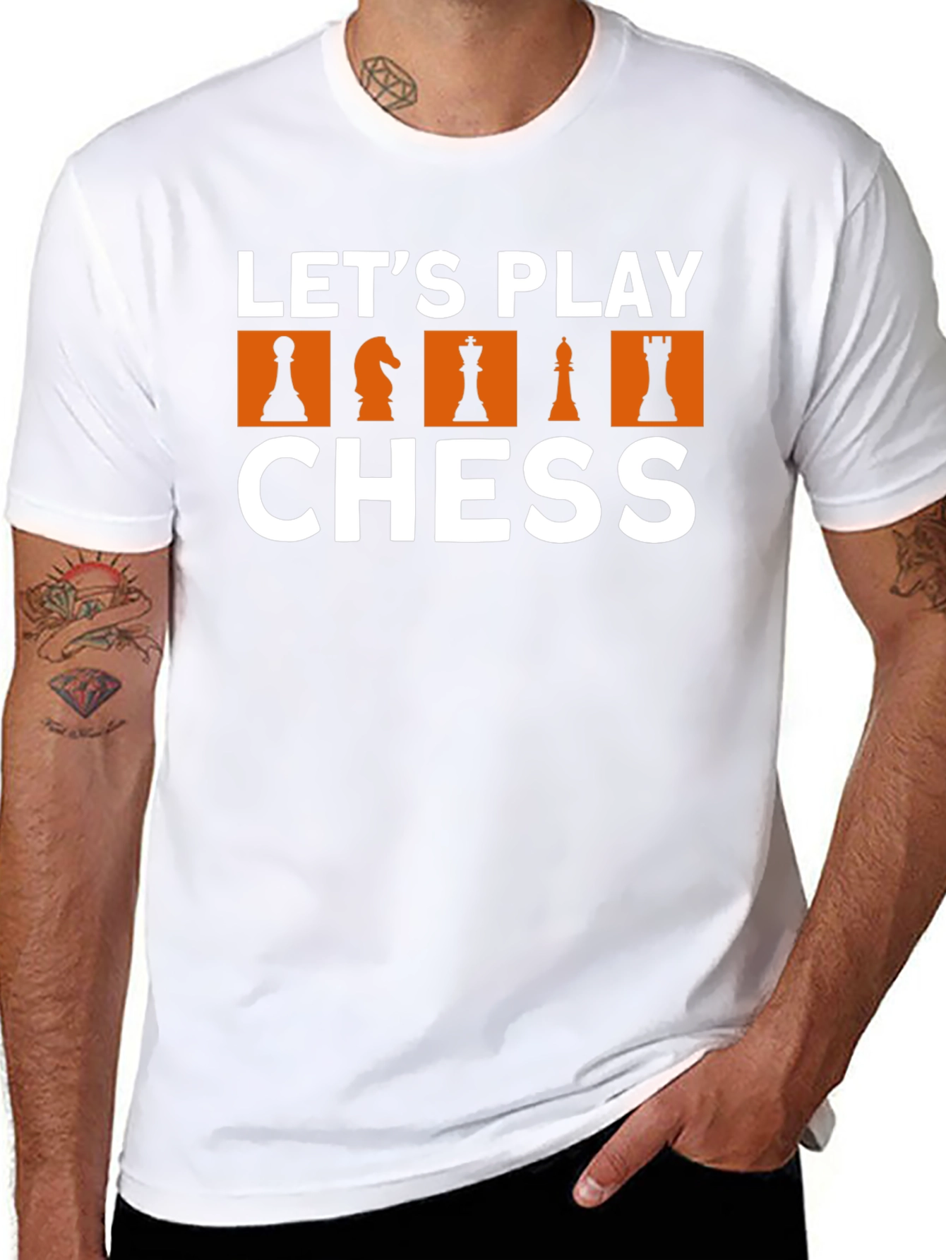 Lets Play Chess Graphic Tee