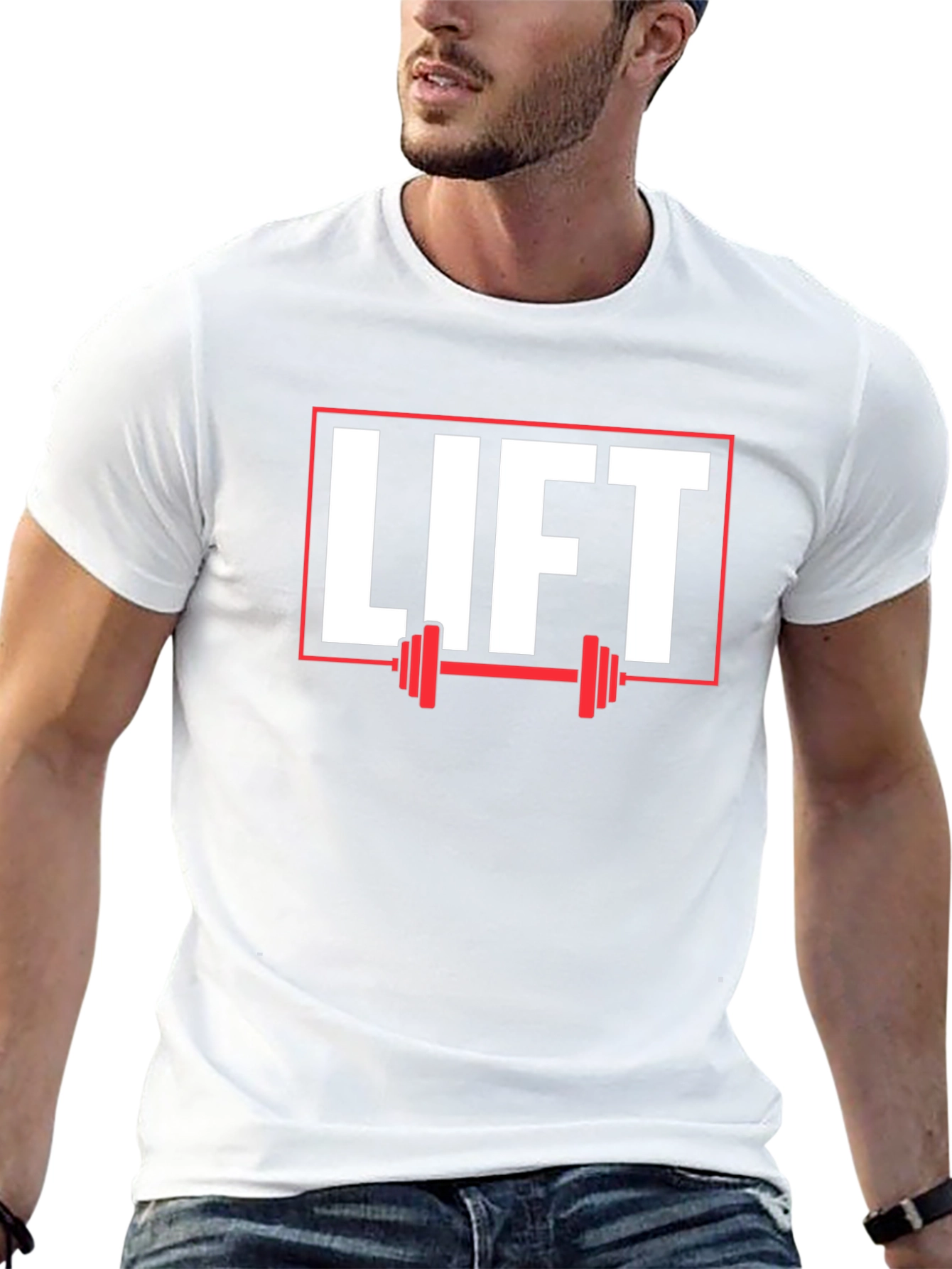 Lift Graphic Tee - Gym & Fitness Shirt