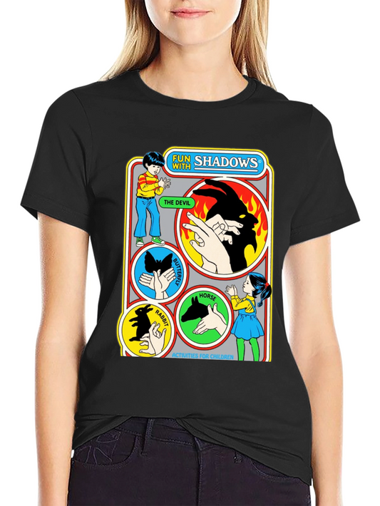 Fun with Shadows Graphic T-Shirt