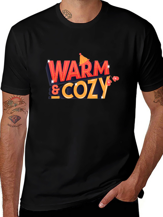 Warm & Cozy Graphic Tee - Stylish Winter Wear
