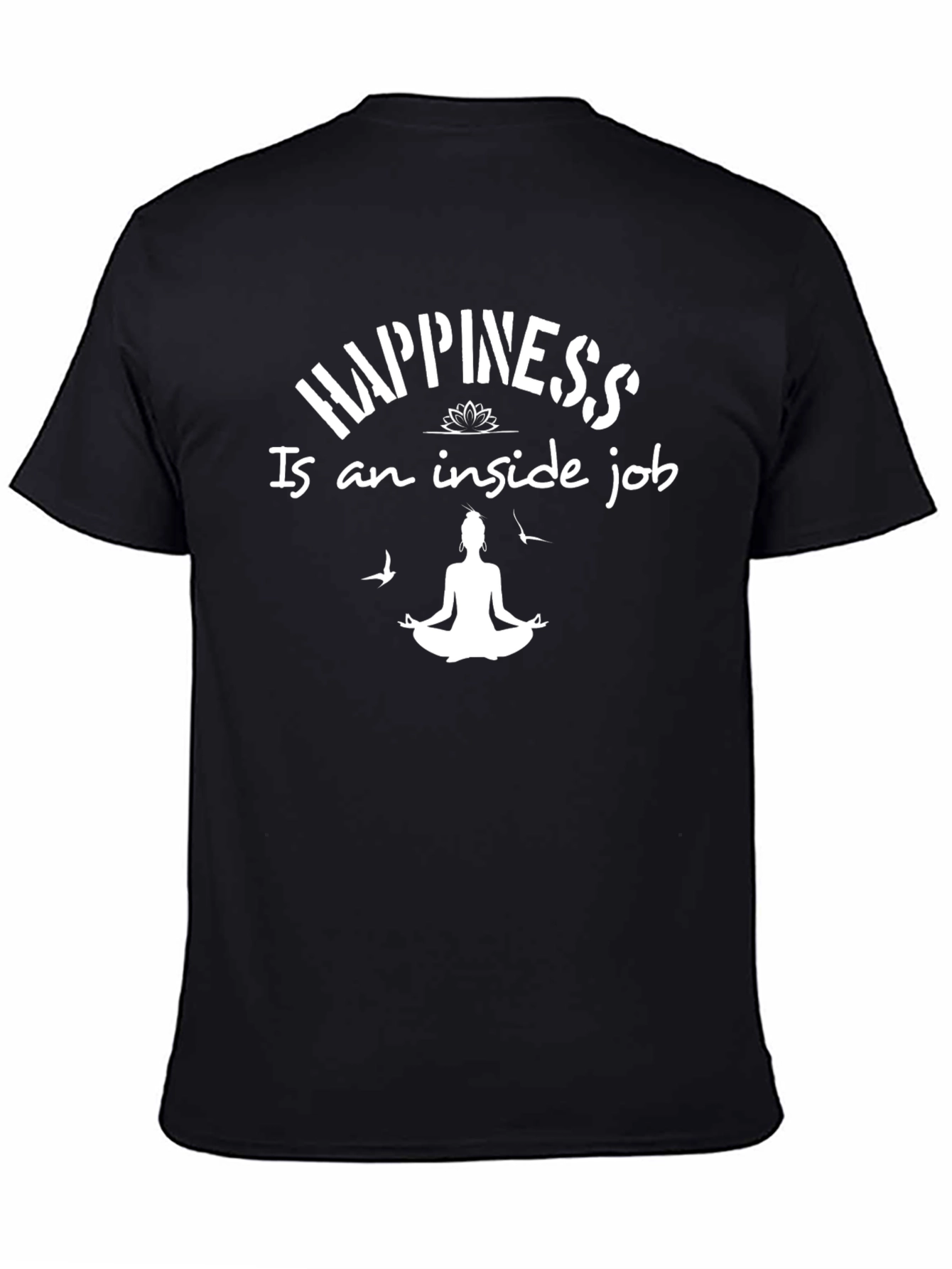 Happiness Inside Job Graphic Tee