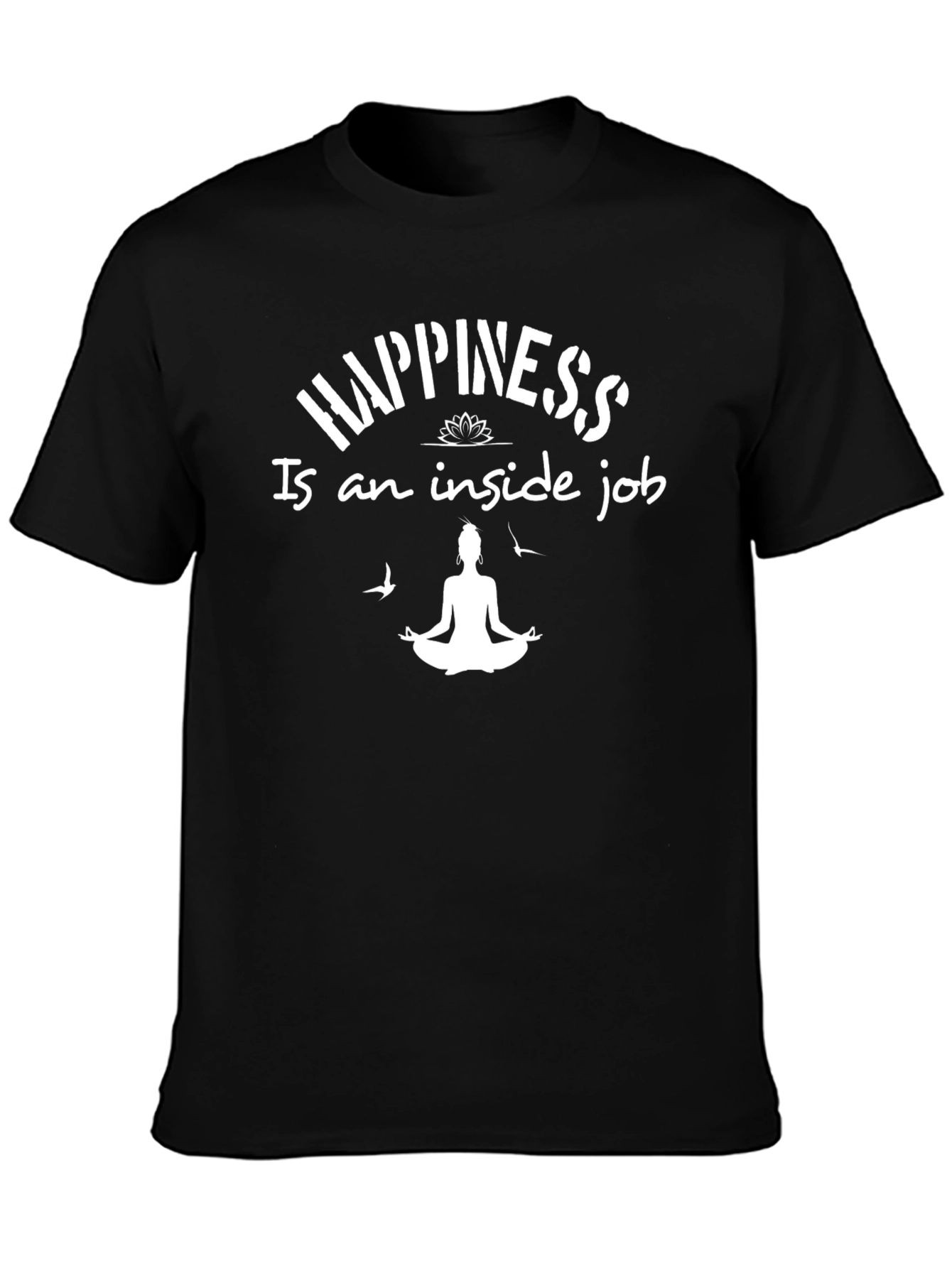Happiness Inside Job Graphic Tee