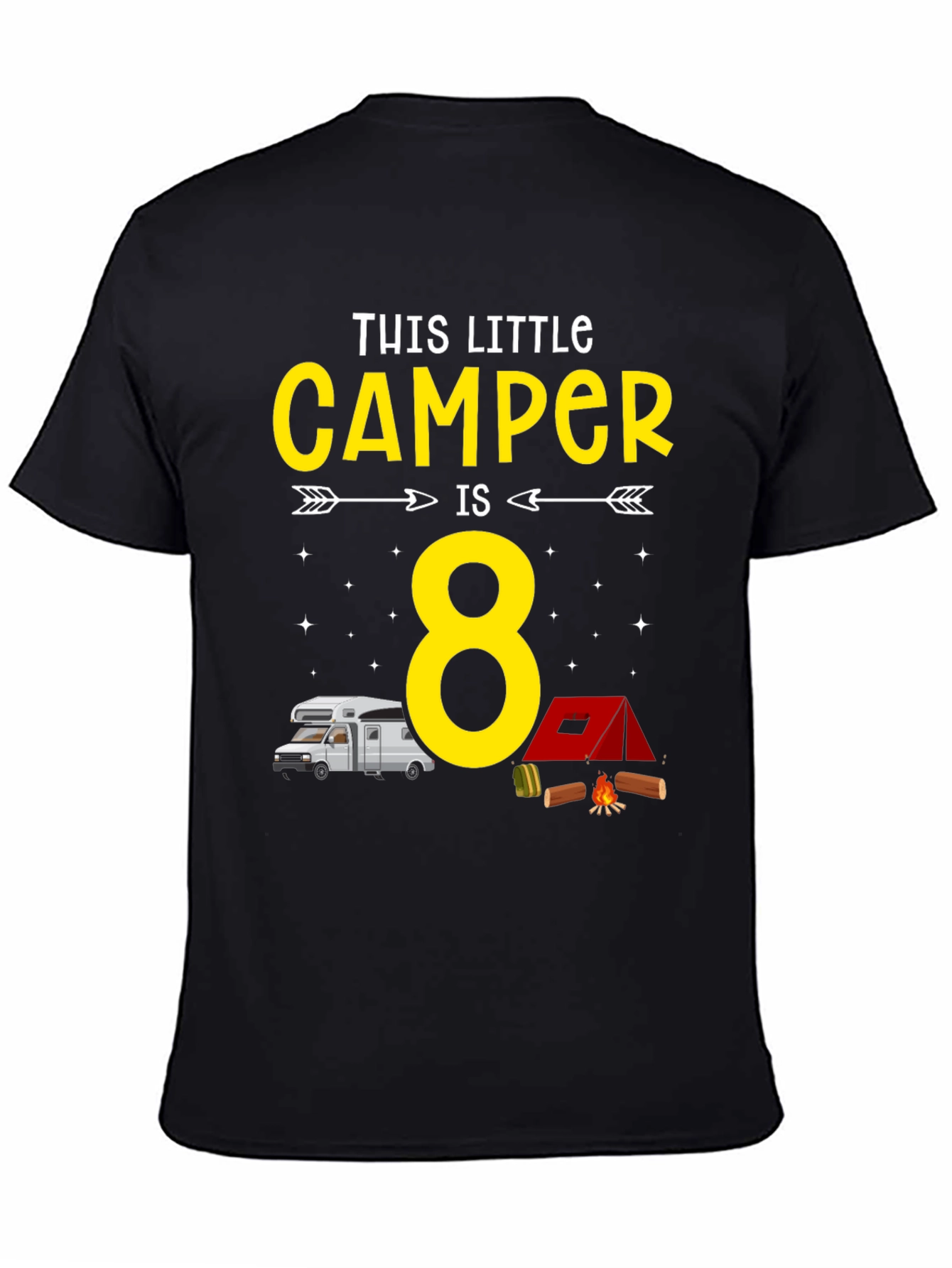 This Little Camper is 8 T-Shirt