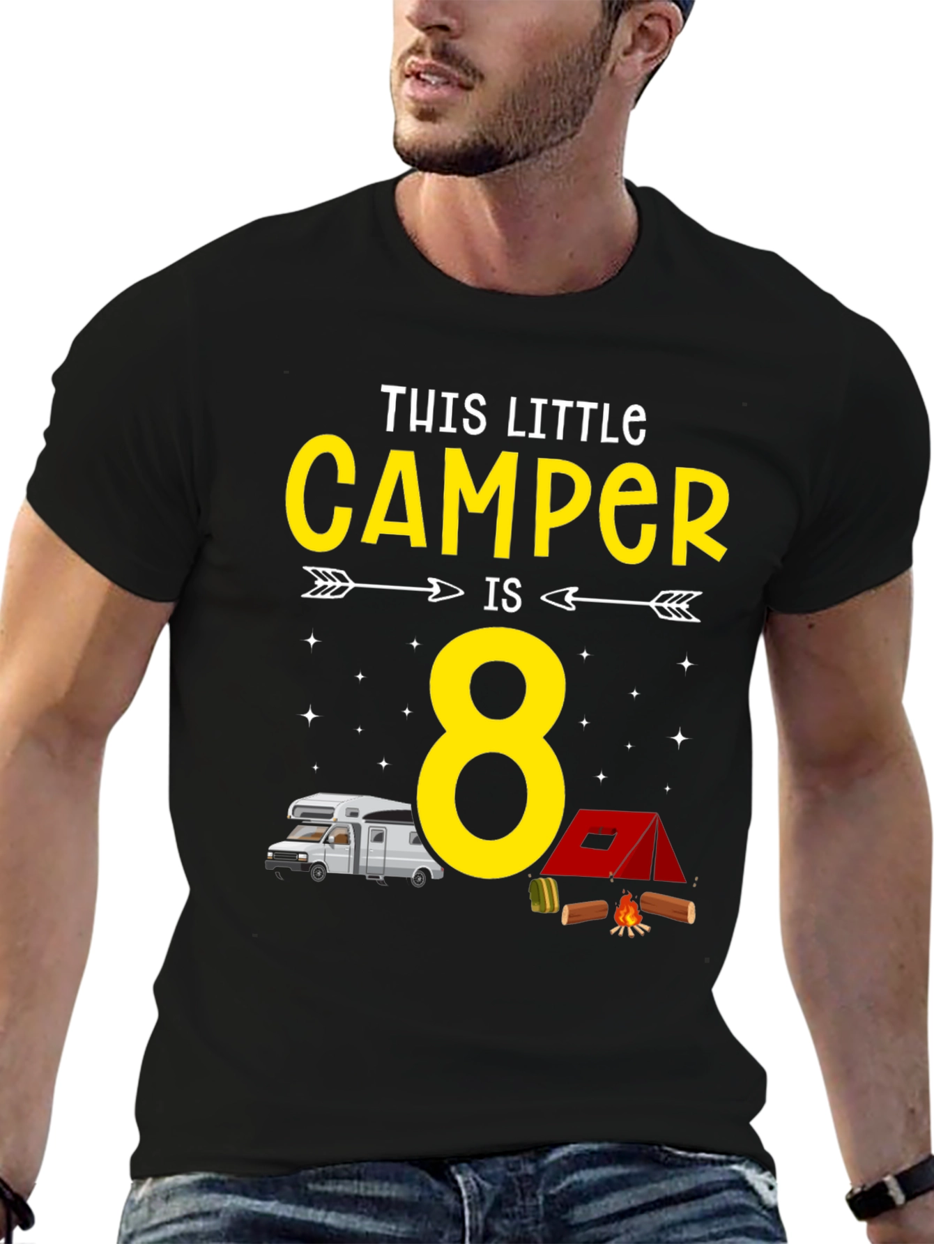 This Little Camper is 8 T-Shirt