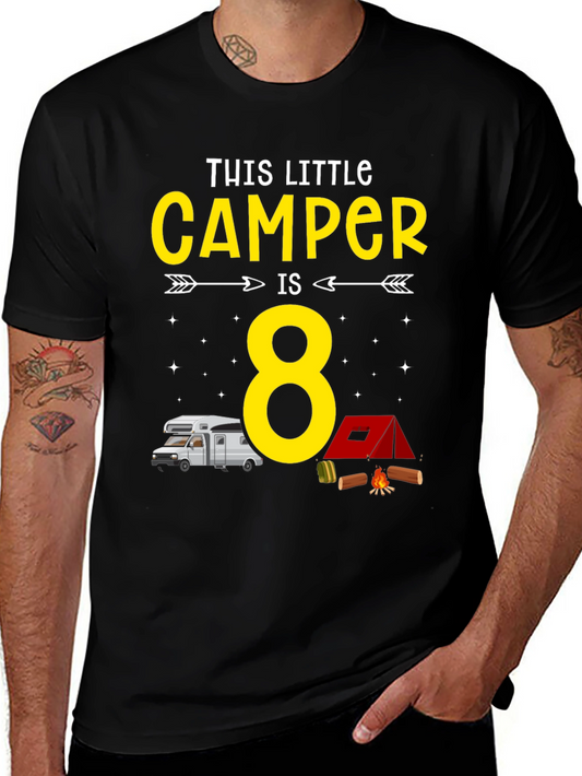 This Little Camper is 8 T-Shirt