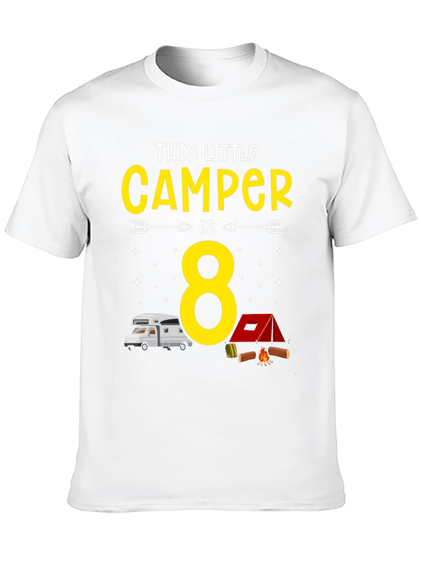 This Little Camper is 8 T-Shirt